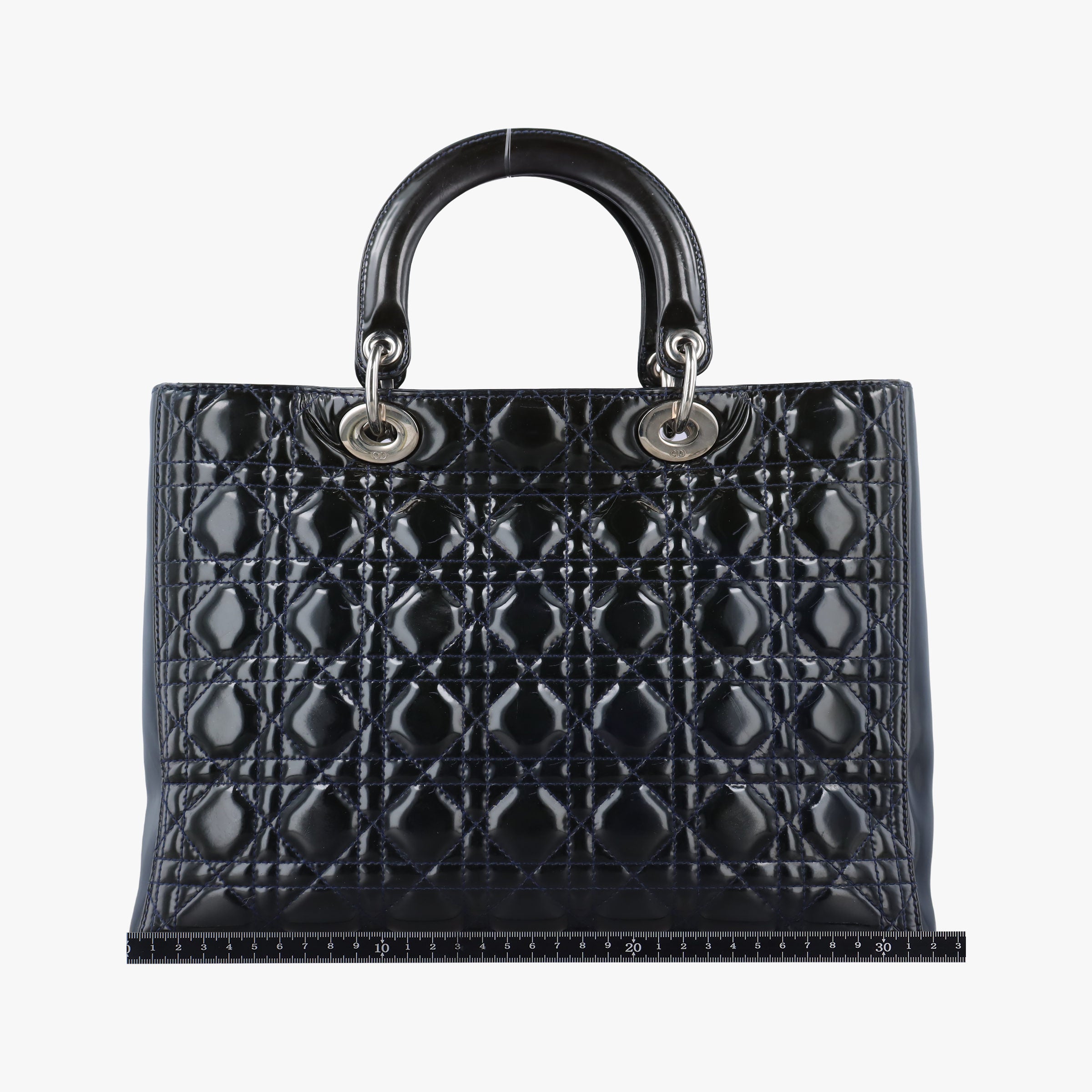 Lady Dior Navy Patent 05-MA-0120レディディオール ネービー パテント 05-MA-0120