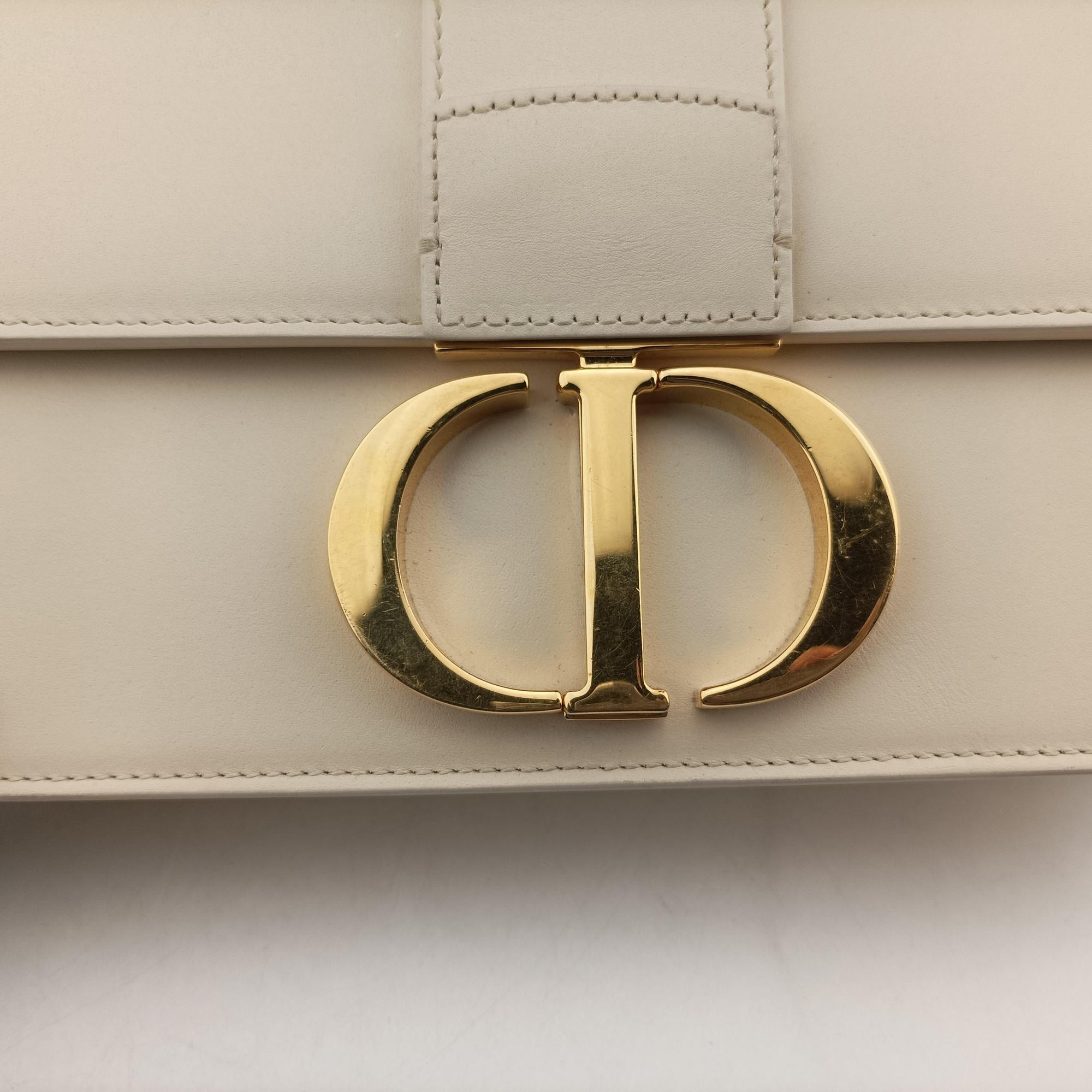 30 Montaigne White leather 29-MA-110930モンテーニュ ホワイト レザー 29-MA-1109