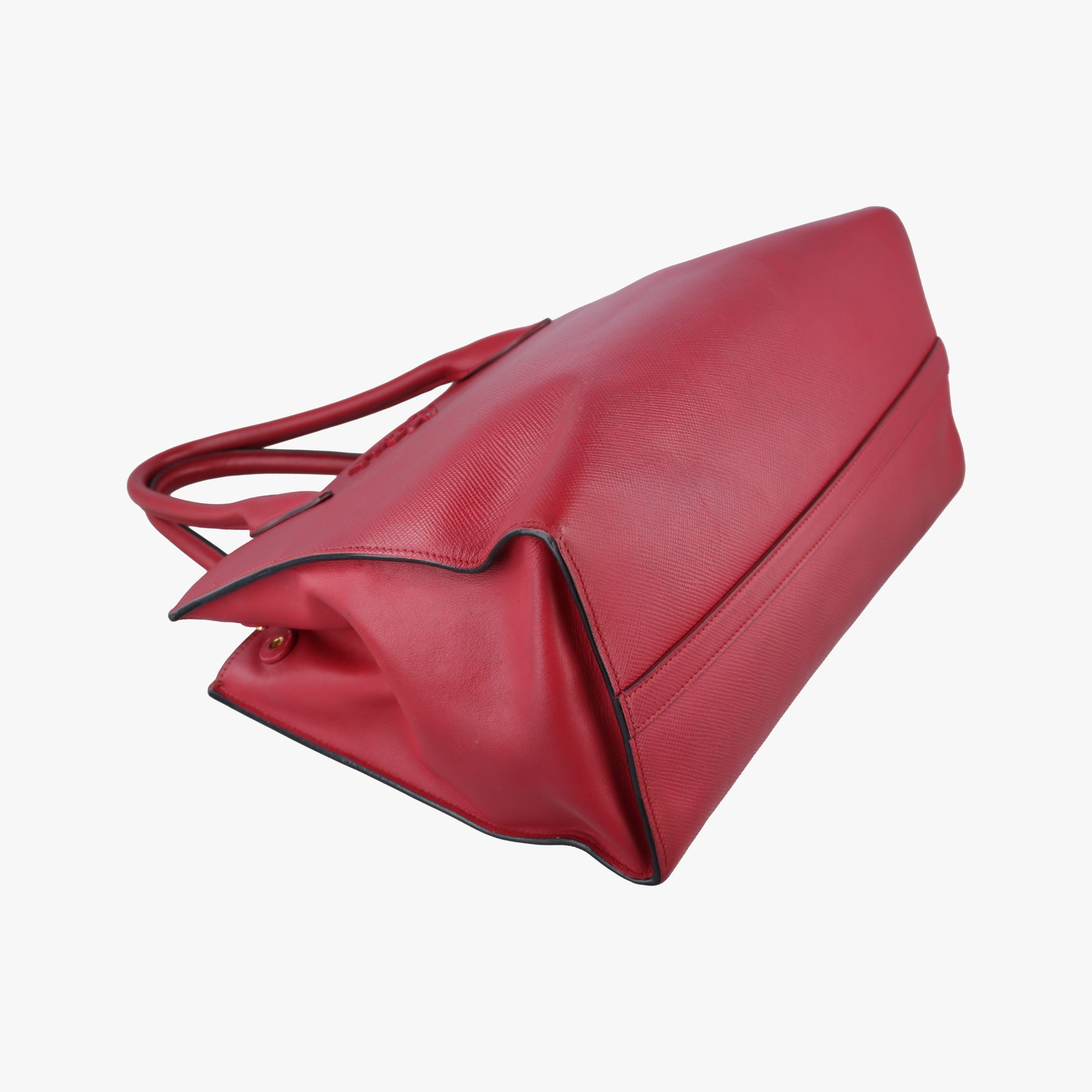 Cuir Monochrome Red SAFFIANO Leather 1BA155 59キュイール モノクローム レッド サフィアーノレザー 1BA155 59