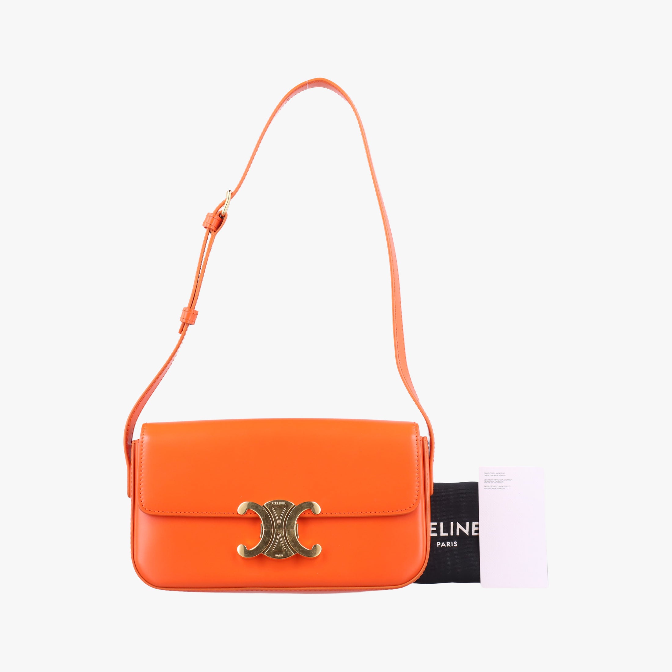 Triomphe Orange Leather W-CE-2271トリオンフ オレンジ レザー W-CE-2271