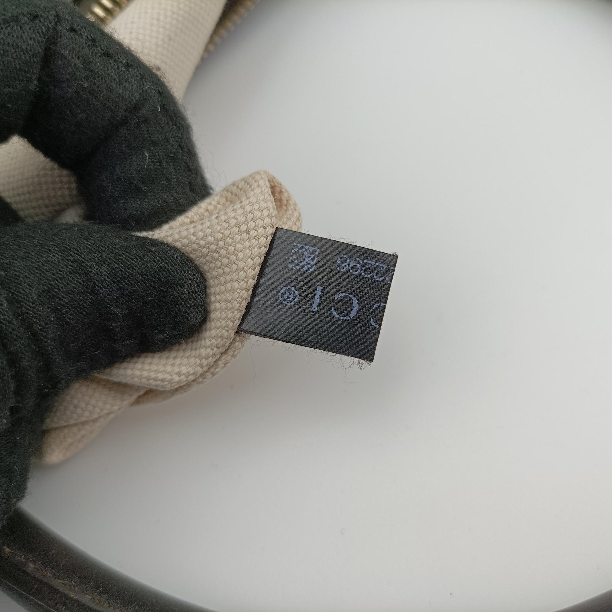 Sukey Brown×Black canvas×Leather 247902 H016922296スーキー ブラウン×ブラック キャンバス×レザー 247902 H016922296