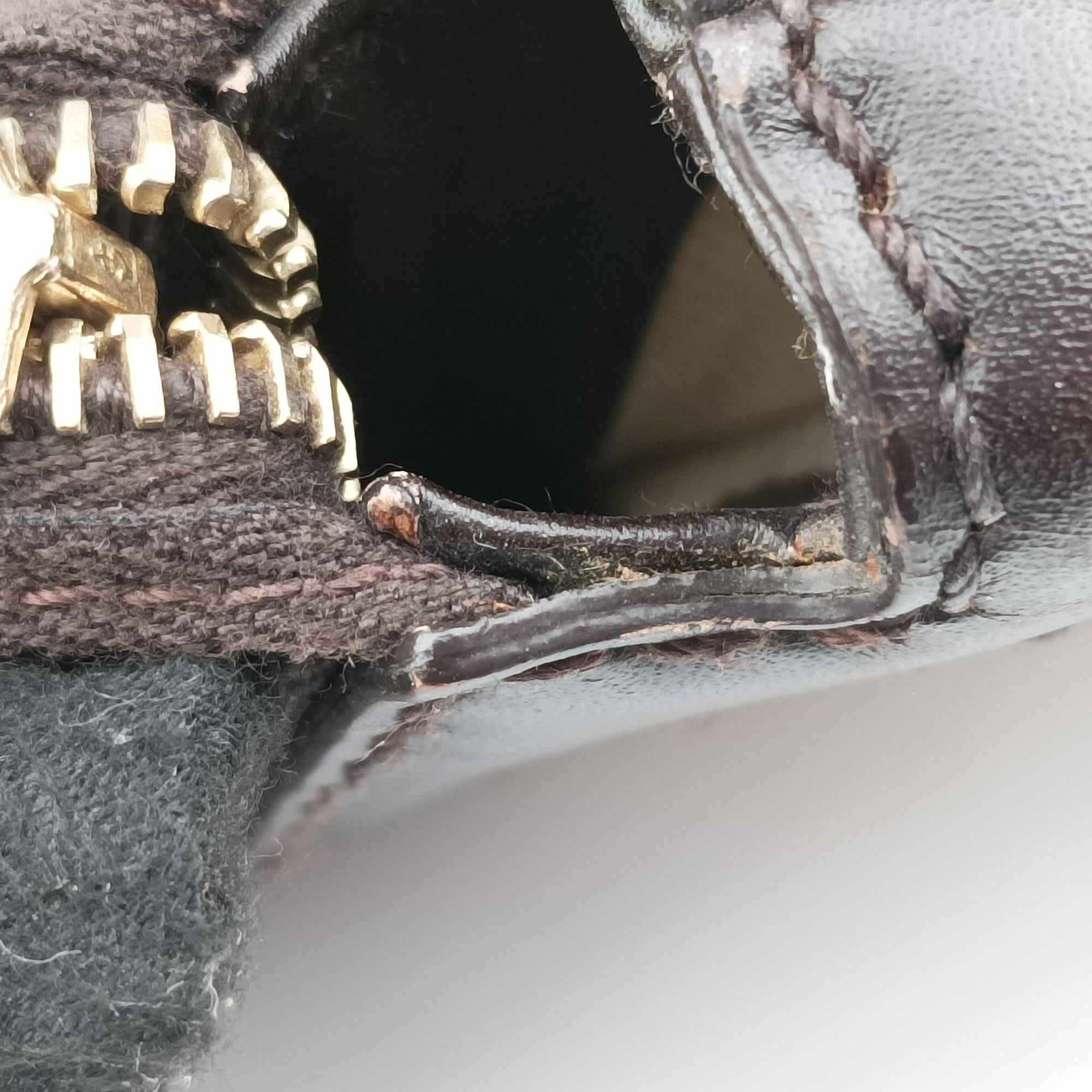 Sukey Brown×Black canvas×Leather 247902 H016922296スーキー ブラウン×ブラック キャンバス×レザー 247902 H016922296