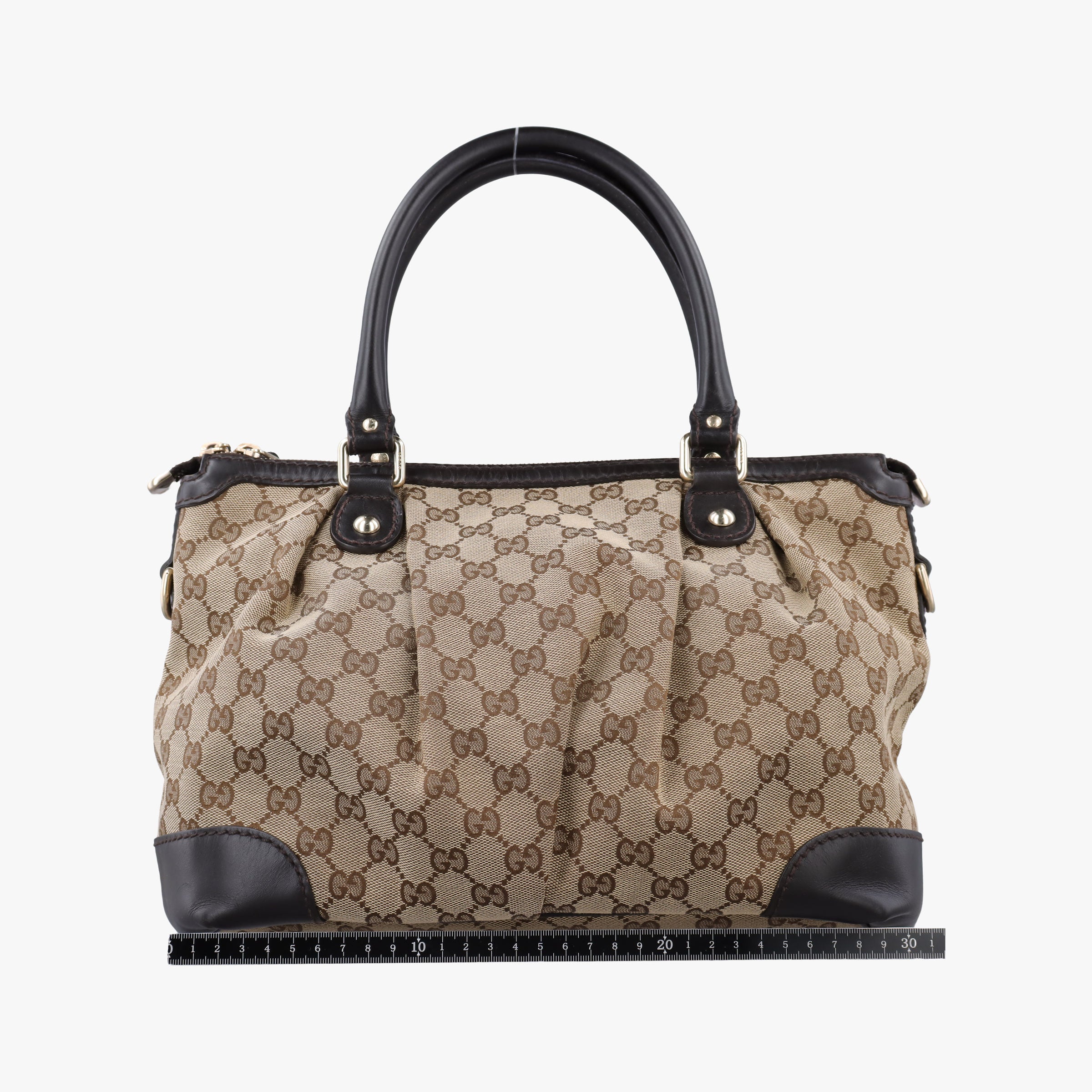 Sukey Brown×Black canvas×Leather 247902 H016922296スーキー ブラウン×ブラック キャンバス×レザー 247902 H016922296