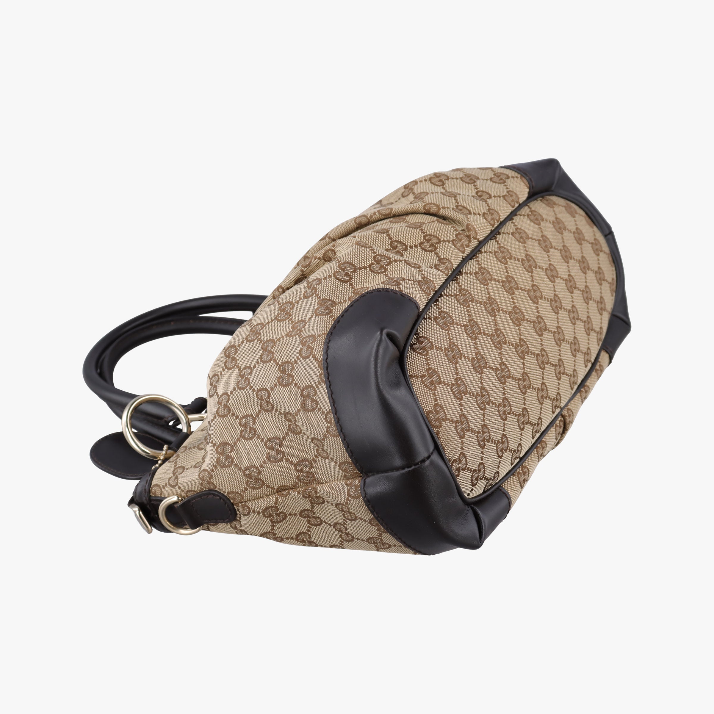 Sukey Brown×Black canvas×Leather 247902 H016922296スーキー ブラウン×ブラック キャンバス×レザー 247902 H016922296