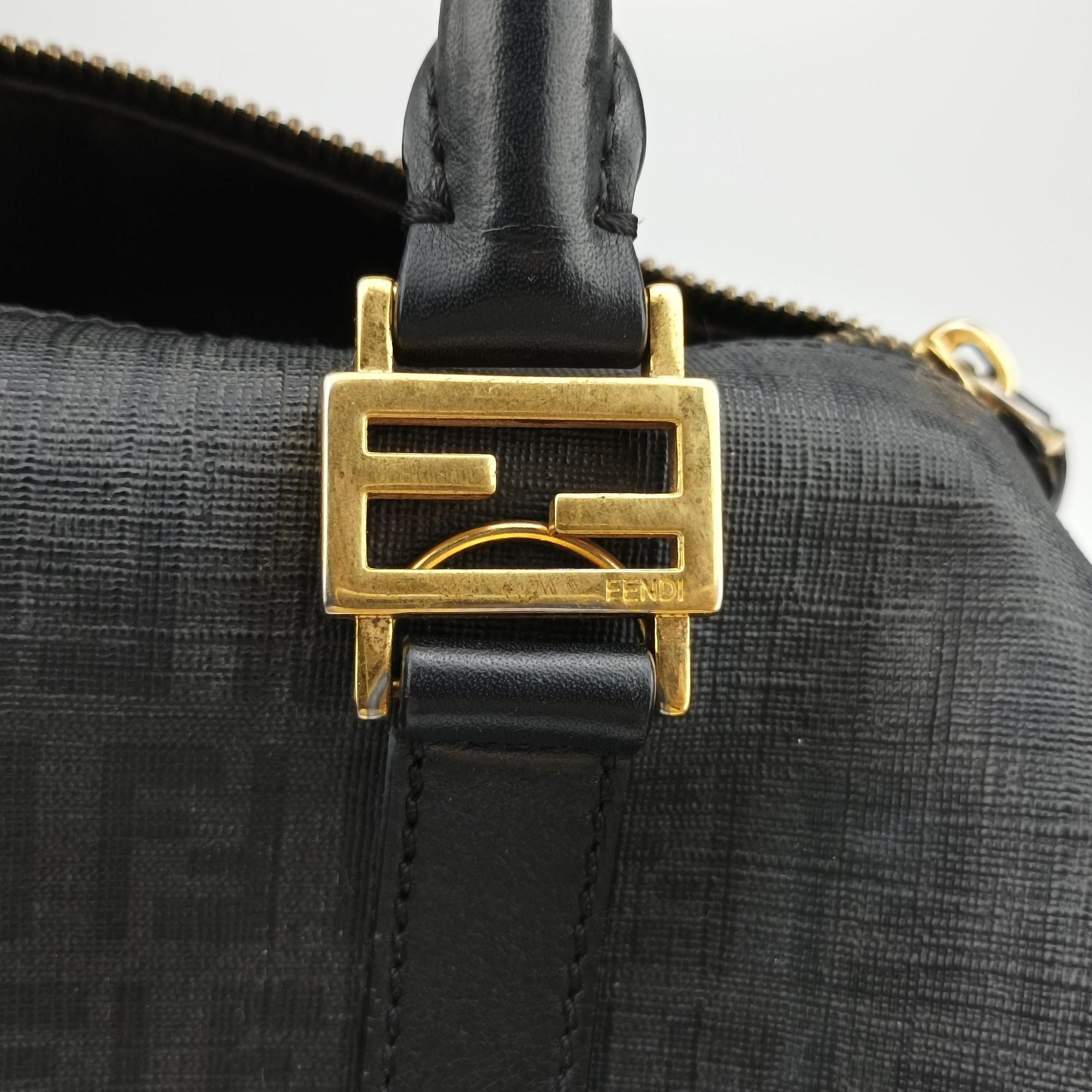 Zucchino Glitter Logo Black PVC coated canvas 8BL068 8BL068/H4E 138/2305スパンコールイエローグラデーション ブラック PVCコーティングキャンバス 8BL068 8BL068/H4E 138/2305