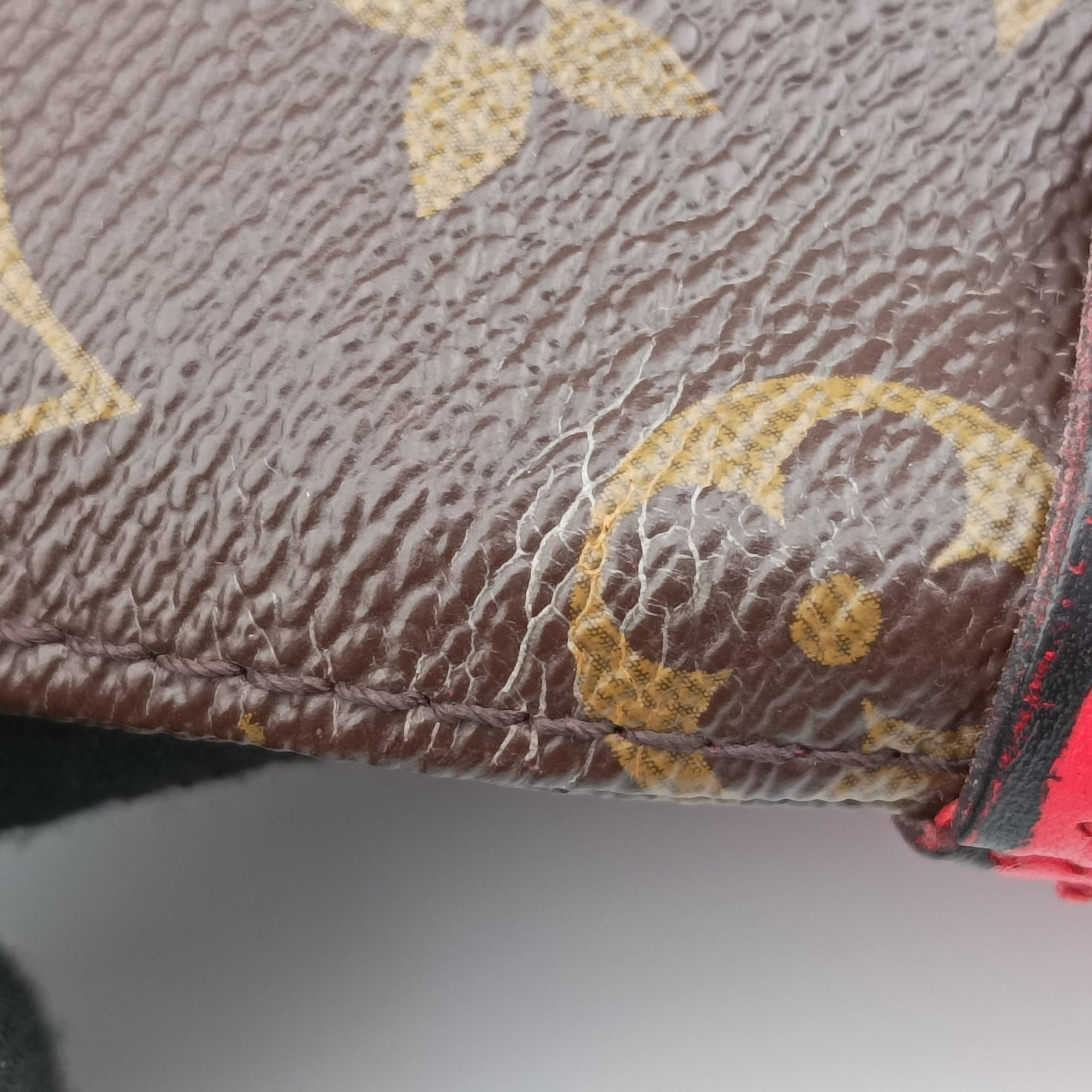 Tuileries Besace brown×Red Monogram Canvas×calf leather M43798 CA2168テュイルリーブザス モノグラム/ブラウン×レッド モノグラムキャンバス×カーフレザー M43798 CA2168