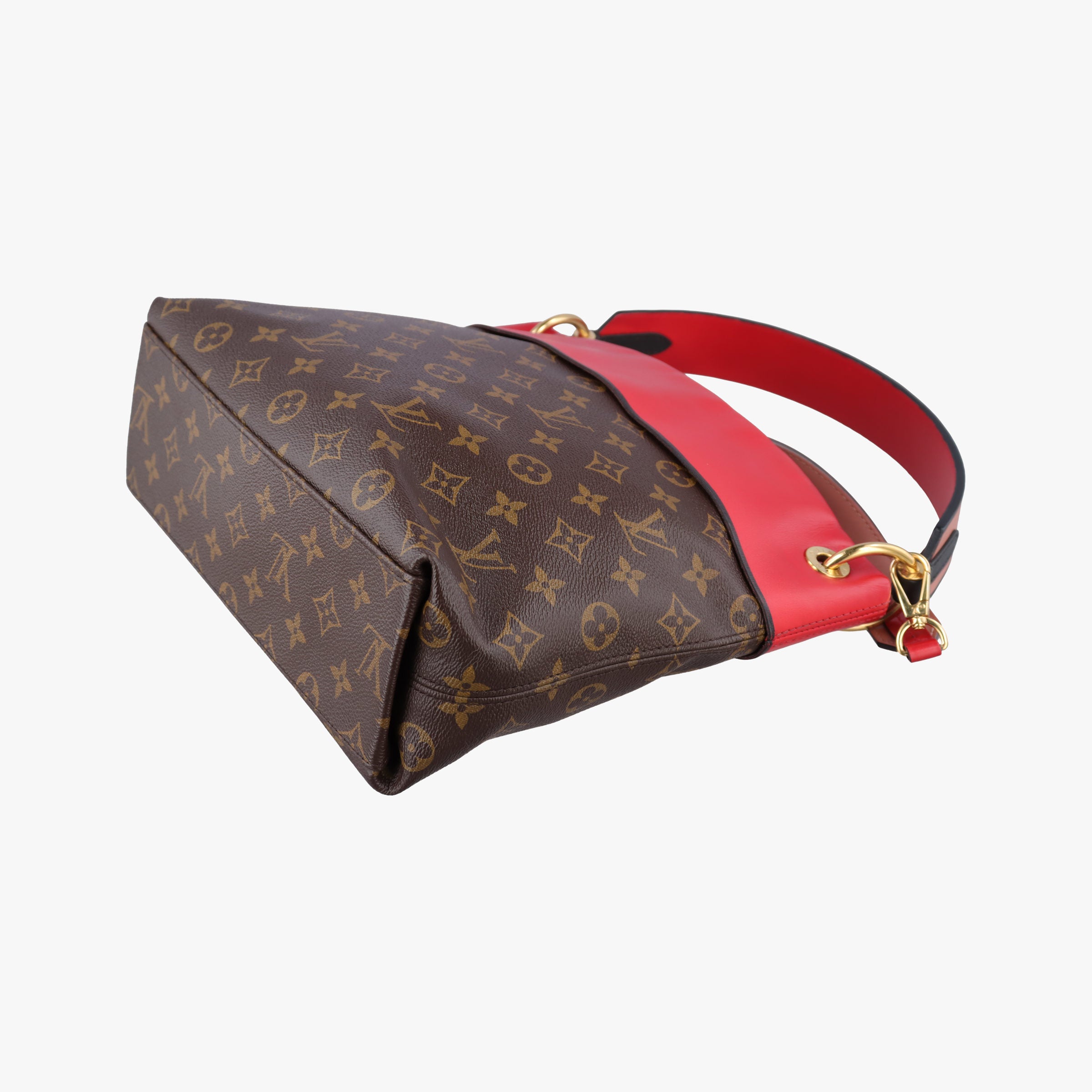 Tuileries Besace brown×Red Monogram Canvas×calf leather M43798 CA2168テュイルリーブザス モノグラム/ブラウン×レッド モノグラムキャンバス×カーフレザー M43798 CA2168