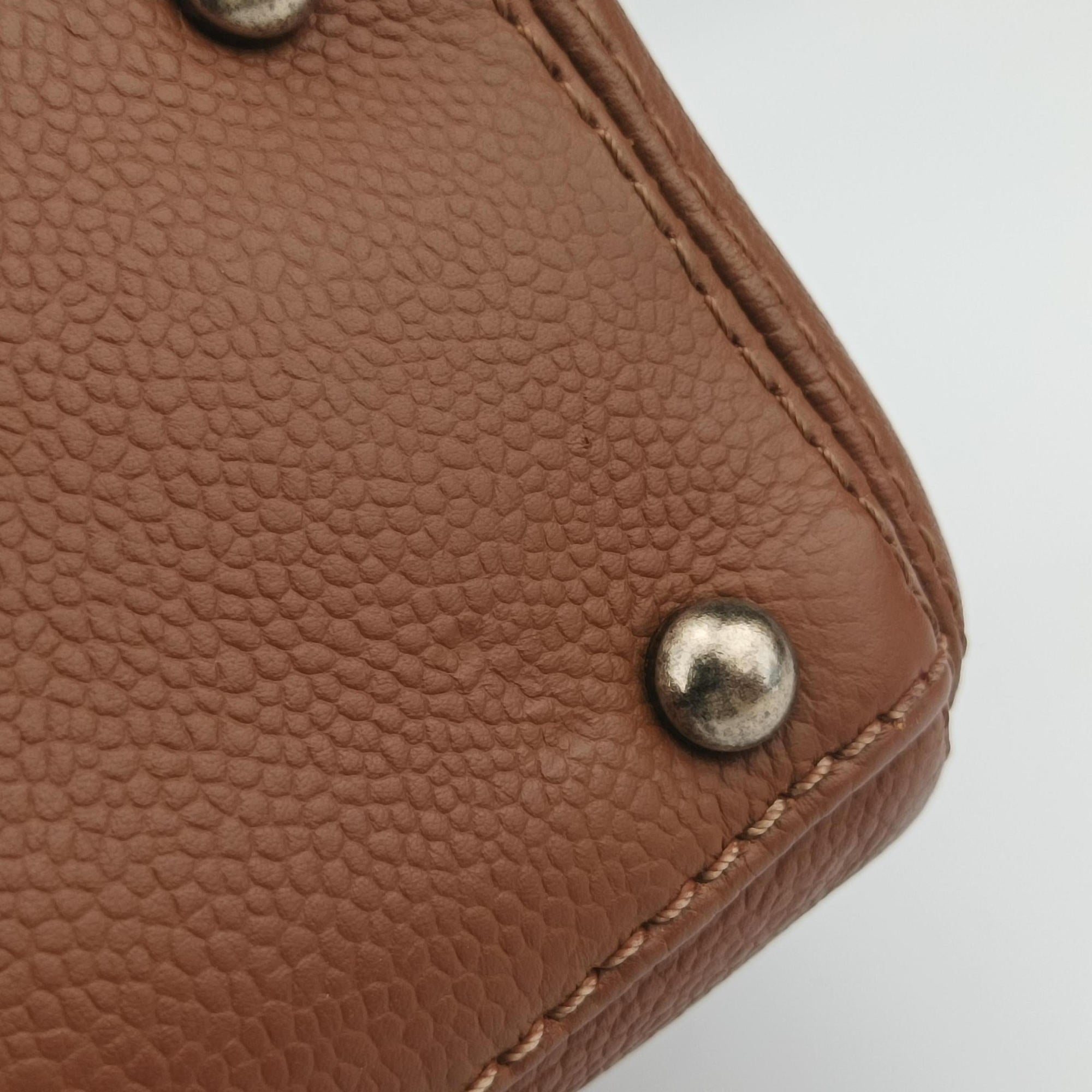 Coco Mark Brown Caviar Skin A16798 6973888ココマーク ブラウン キャビアスキン A16798 6973888