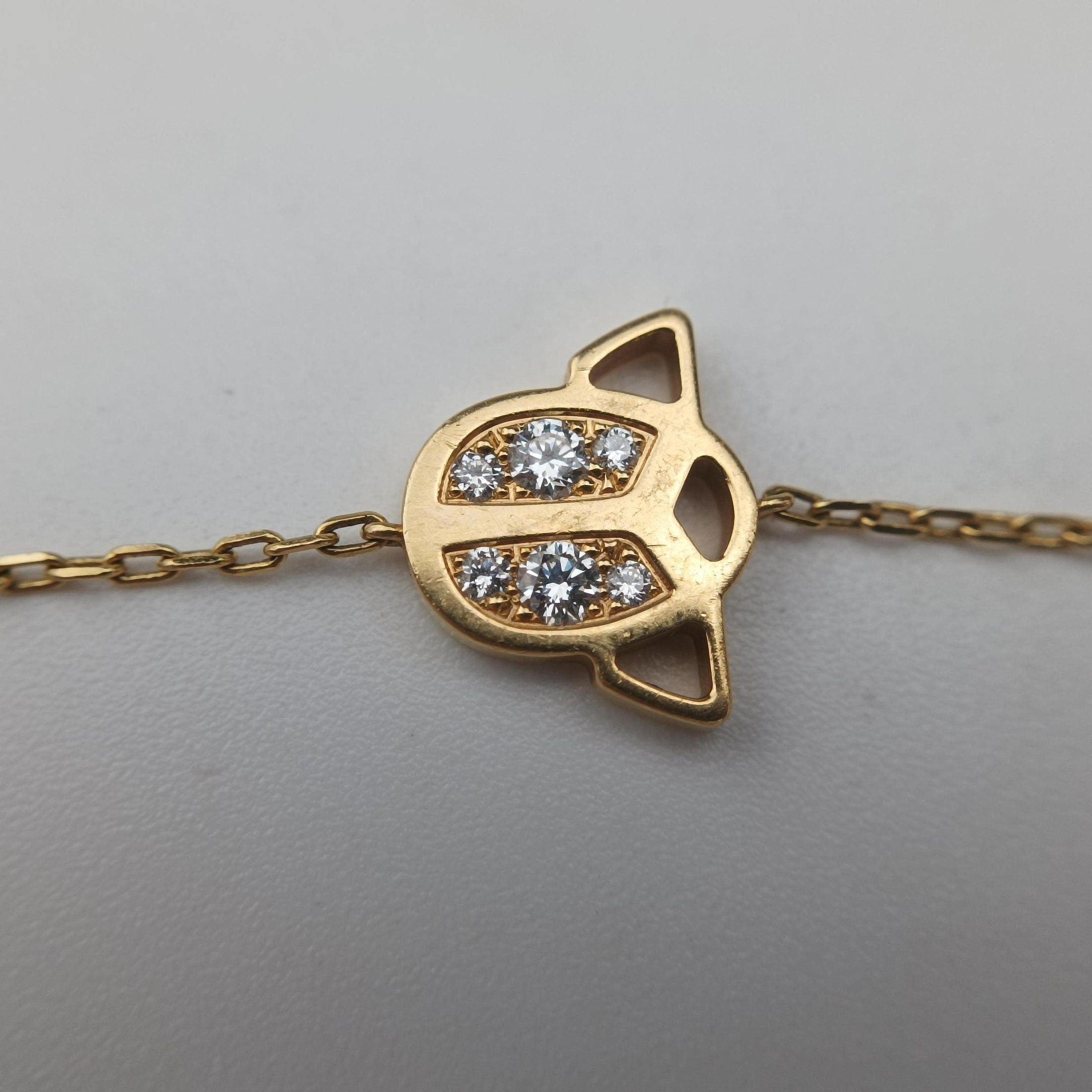 Scarab Pendant Yellow Golden AU750 B6034700 PP5252スカラベペンダント イエローゴールド AU750 B6034700 PP5252