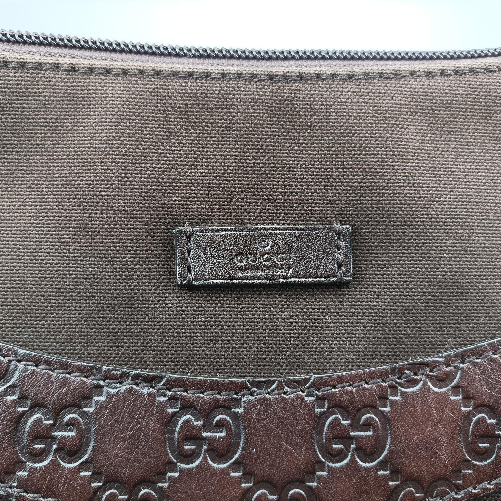 Guccissima Brown canvasxleather 279152 A9513815グッチシマ ブラウン キャンバスxレザー 279152 A9513815