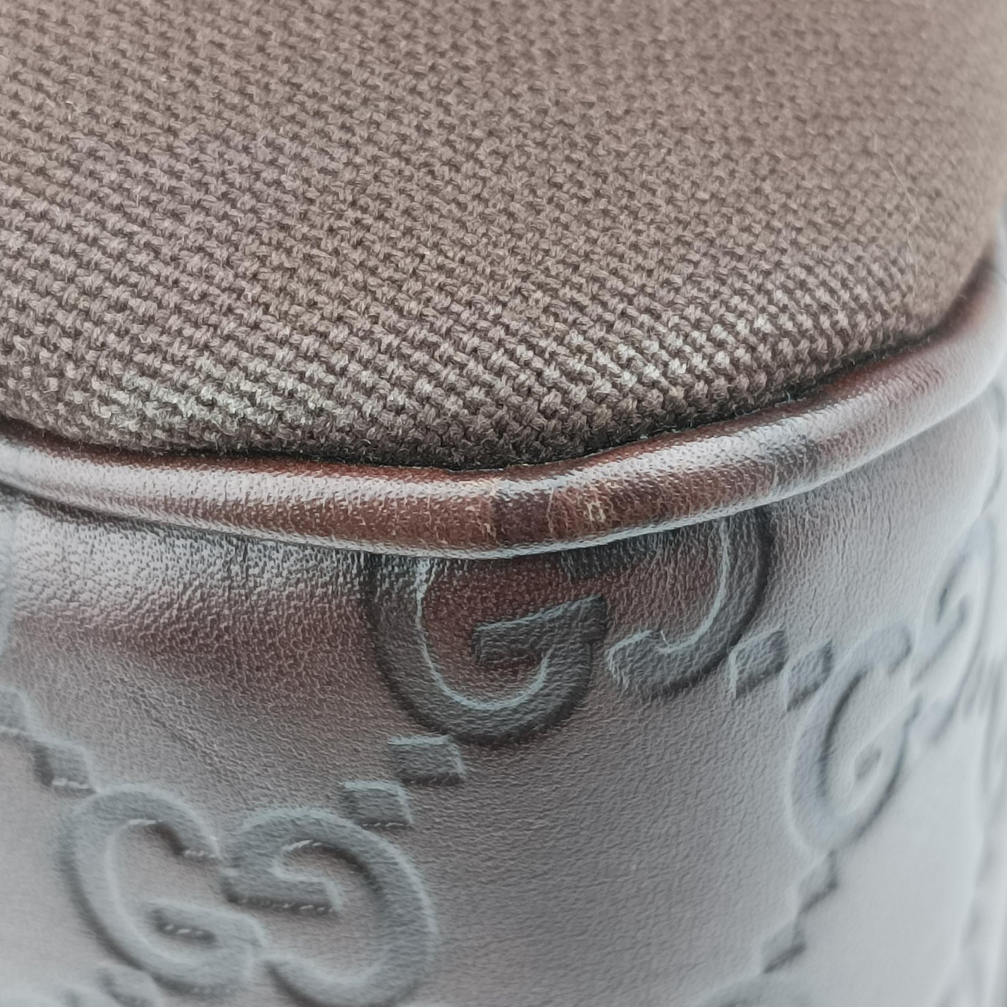 Guccissima Brown canvasxleather 279152 A9513815グッチシマ ブラウン キャンバスxレザー 279152 A9513815