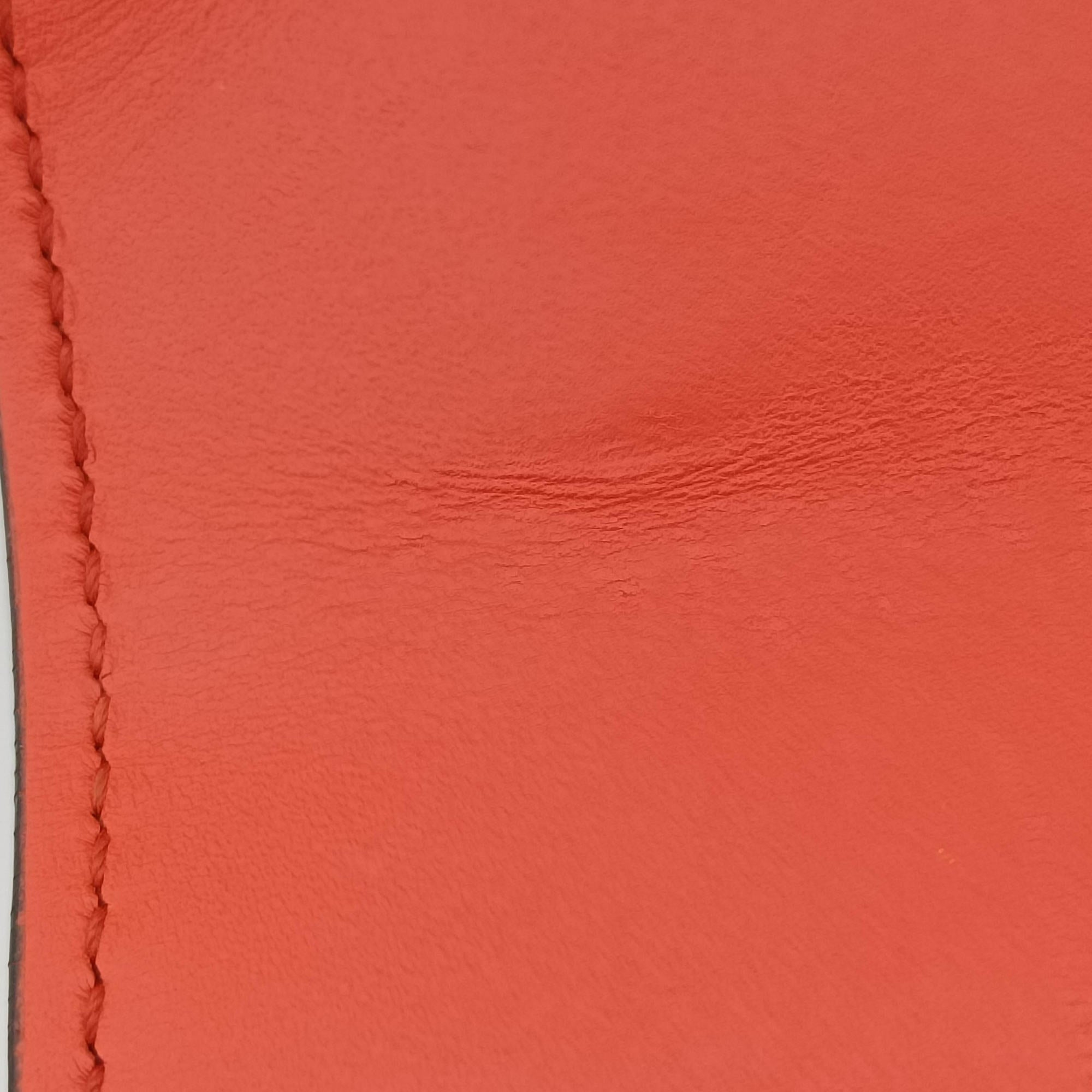 Sylvie Orange x Red x Black Leather 421882 C022242355シルヴィ オレンジ×レッド×ブラック レザー 421882 C022242355