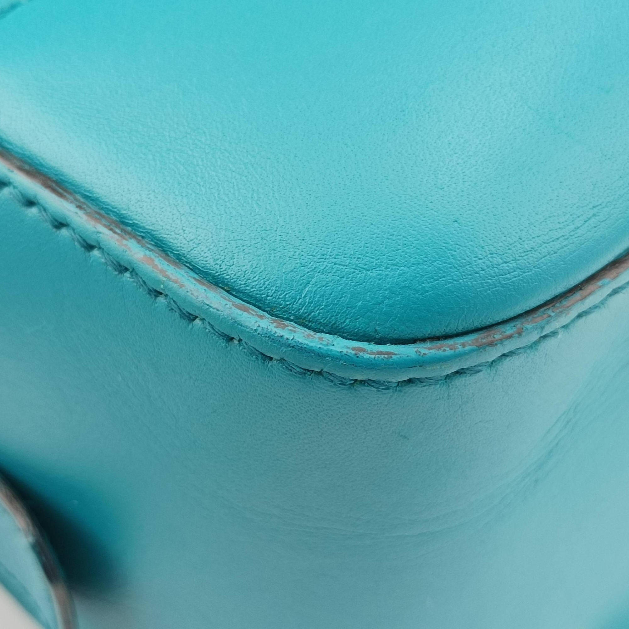 Bright Diamante Blue Leather 354224 A016250591ブライトディアマンテ ブルー レザー 354224 A016250591