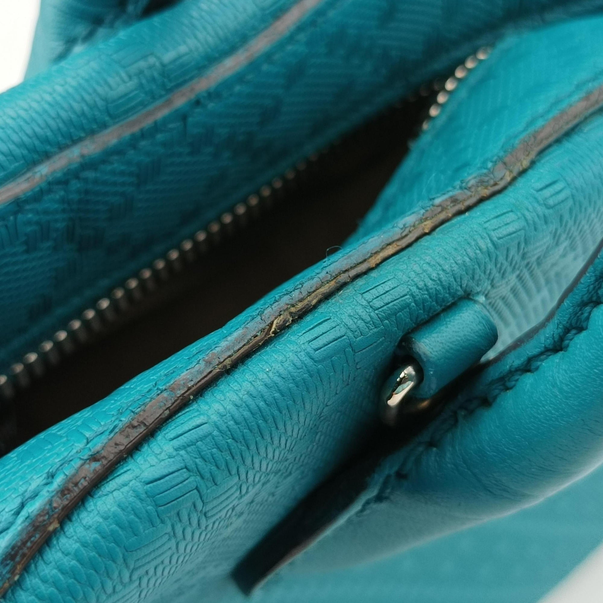Bright Diamante Blue Leather 354224 A016250591ブライトディアマンテ ブルー レザー 354224 A016250591