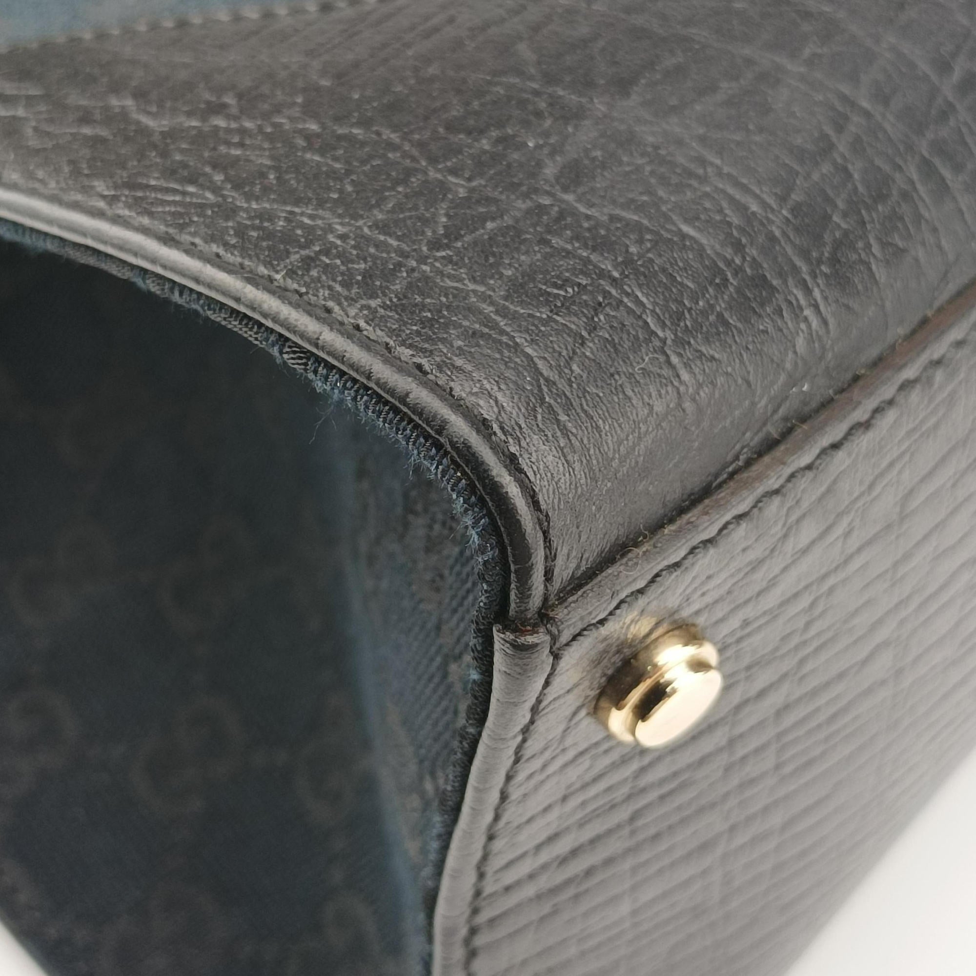 Junco Sherry Line Black x Red x Green canvas×leather 130995 ジュンコ シェリー ライン ブラック×レッド×グリーン キャンバス×レザー 130995