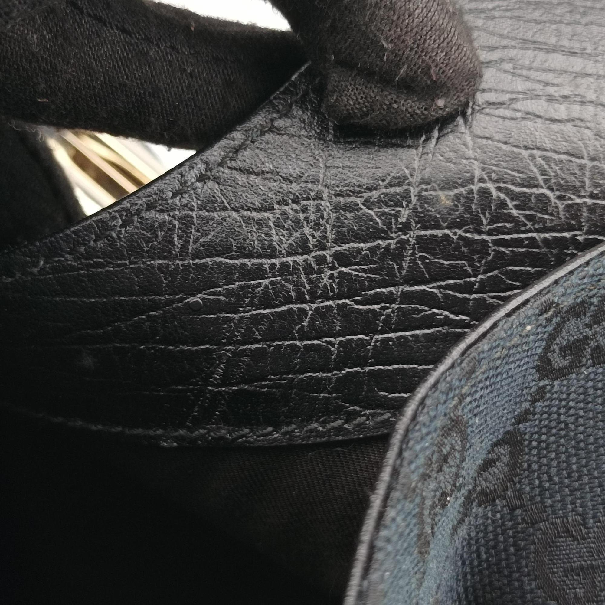 Junco Sherry Line Black x Red x Green canvas×leather 130995 ジュンコ シェリー ライン ブラック×レッド×グリーン キャンバス×レザー 130995