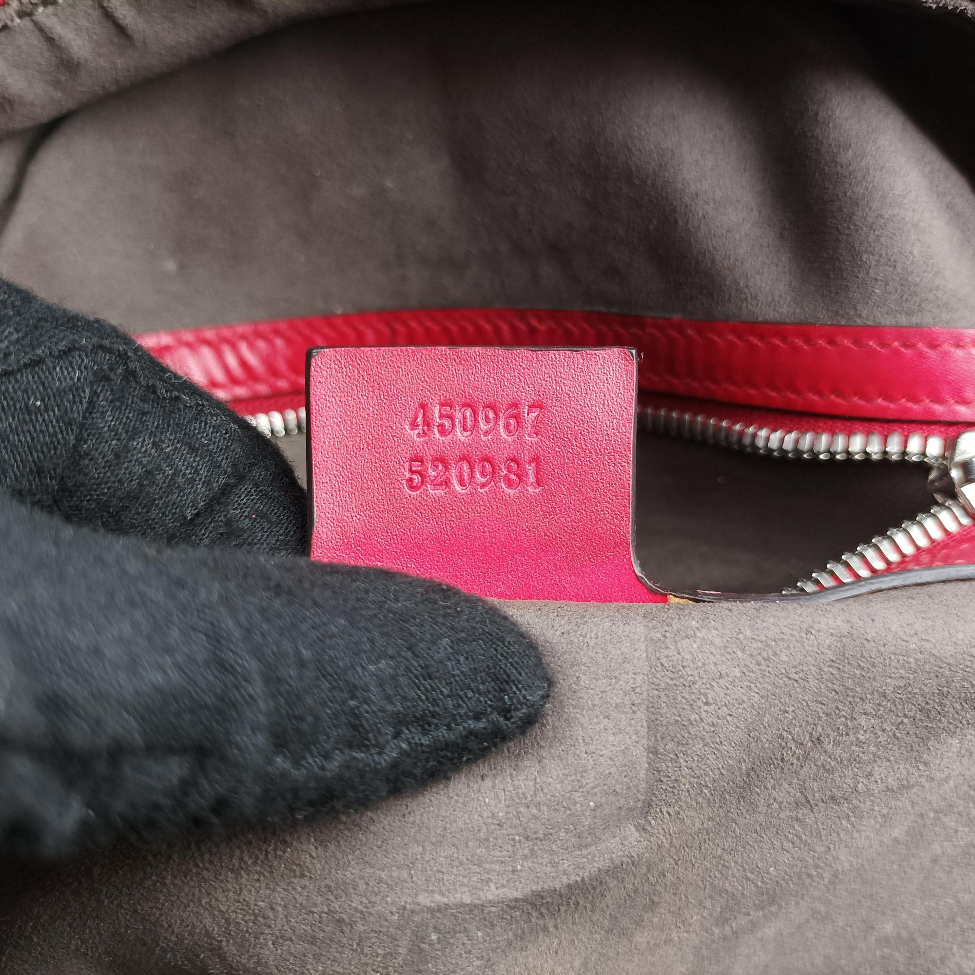 Guccissima Red Leather 450967 A021156852グッチシマ レッド レザー 450967 A021156852