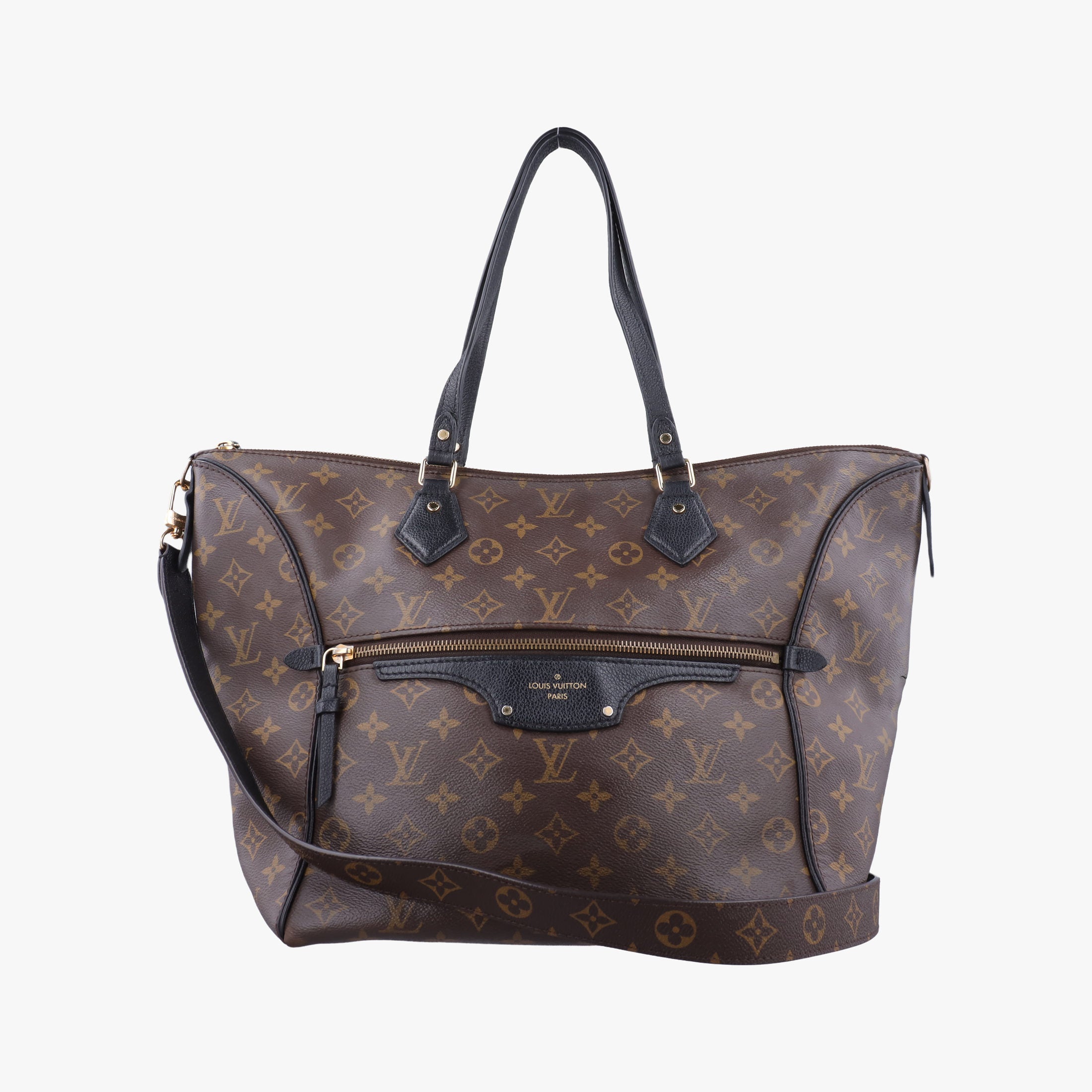 Tournel PM Brown×Noir Monogram Canvas×calf leather M44057 AH1137トゥルネルPM モノグラム/ブラウン×ノワール モノグラムキャンバス×カーフレザー M44057 AH1137