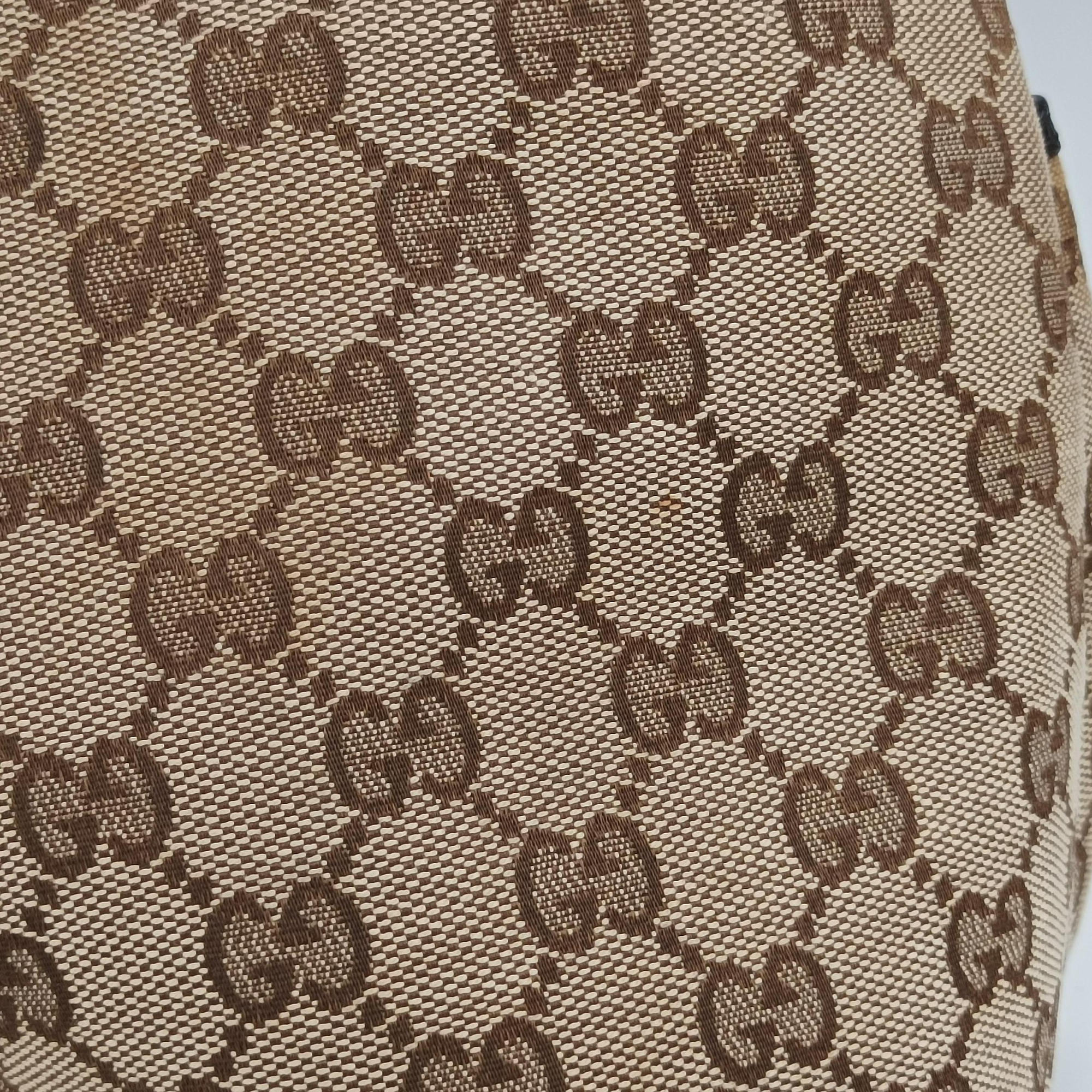 GG Supreme Sherry Line Beige x Red x Green Canvas×Leather 155524 B012712285GGスプリーム シェリーライン ベージュ×レッド×グリーン キャンバス×レザー 155524 B012712285