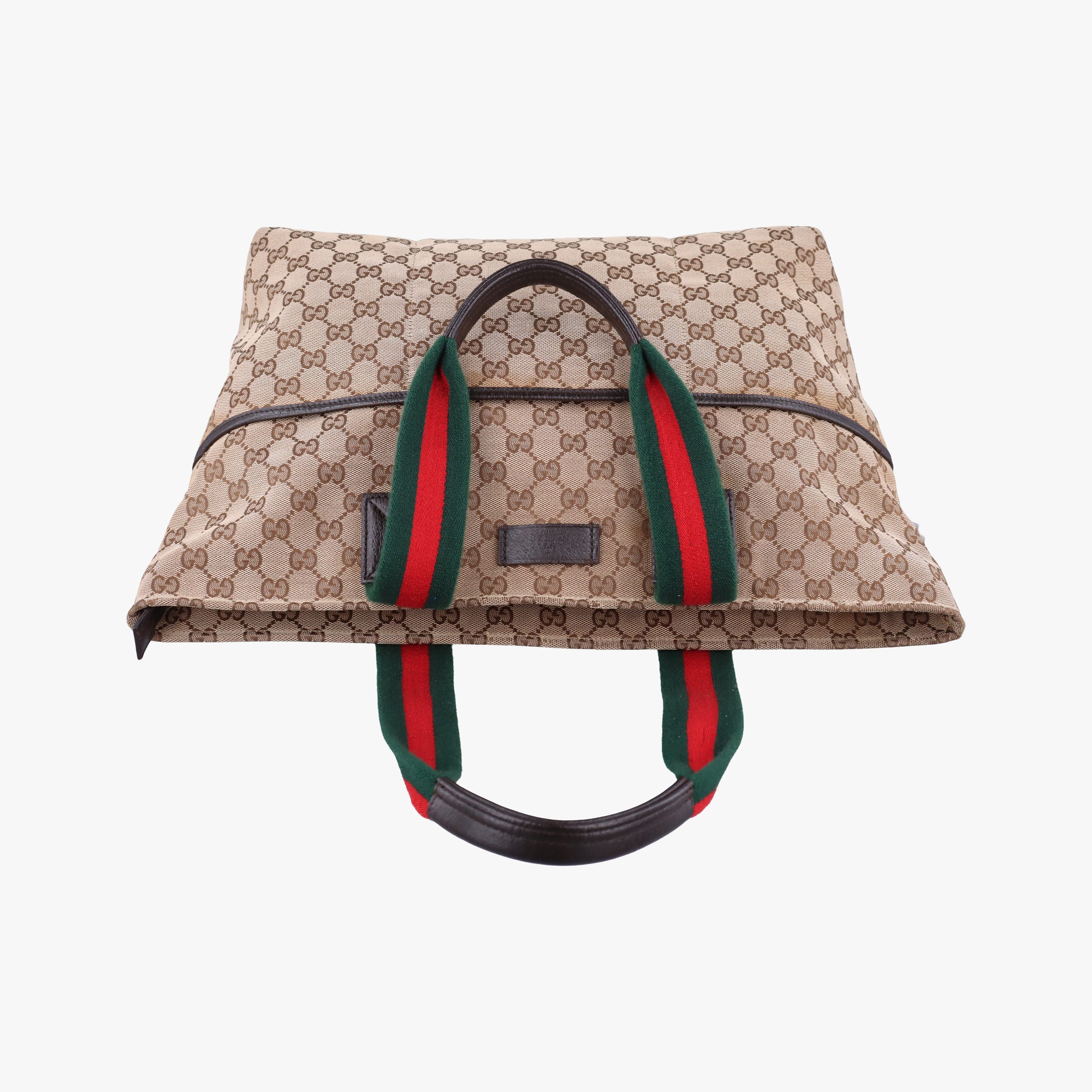 GG Supreme Sherry Line Beige x Red x Green Canvas×Leather 155524 B012712285GGスプリーム シェリーライン ベージュ×レッド×グリーン キャンバス×レザー 155524 B012712285