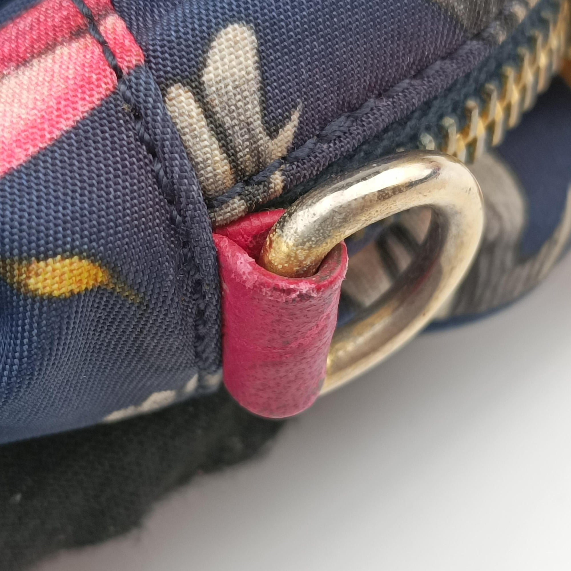 Tessuto Fiocco Multicolour Nylon×Leather 1NF005 25テスート フィオッコ マルチカラー ナイロン × レザー 1NF005 25