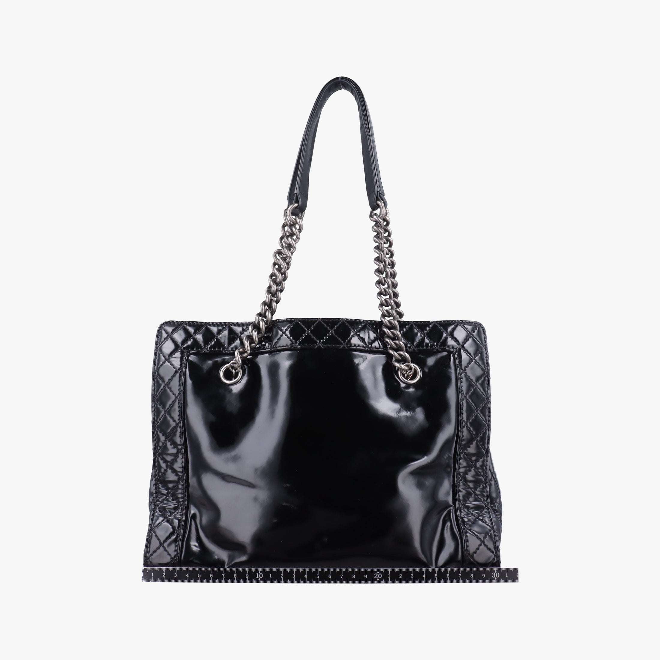 Boy Chanel Black Enamel A67949 18463163ボーイシャネル ブラック エナメル A67949 18463163
