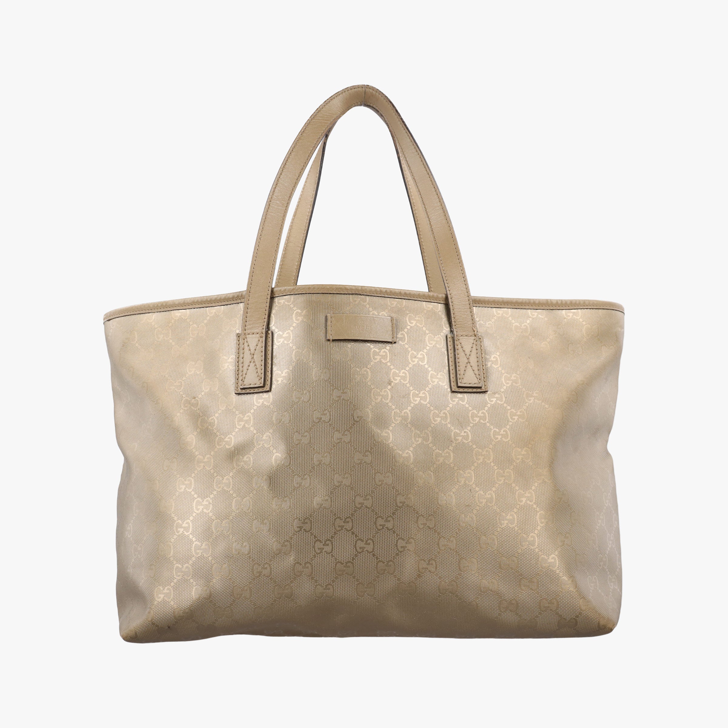 GG Imprime Golden PVC coated canvas×Leather 211137 I010502679GG インプリメ ゴールド PVCコーティングキャンバス×レザー 211137 I010502679