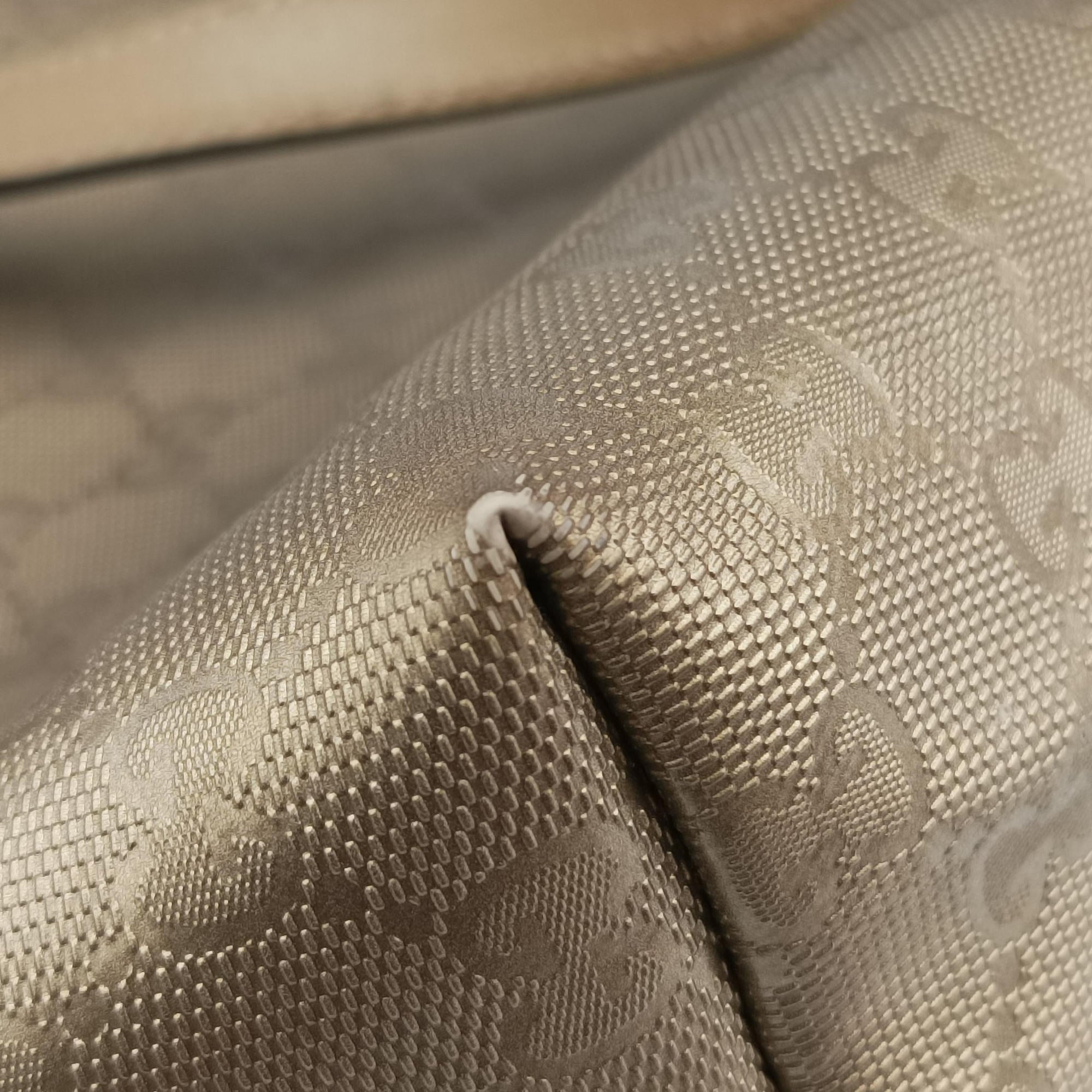 GG Imprime Golden PVC coated canvas×Leather 211137 I010502679GG インプリメ ゴールド PVCコーティングキャンバス×レザー 211137 I010502679