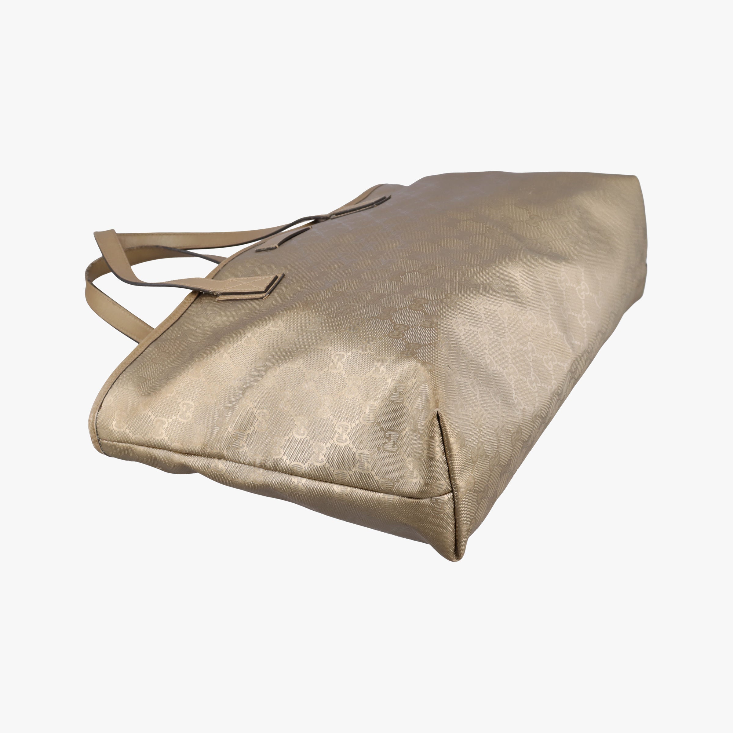 GG Imprime Golden PVC coated canvas×Leather 211137 I010502679GG インプリメ ゴールド PVCコーティングキャンバス×レザー 211137 I010502679