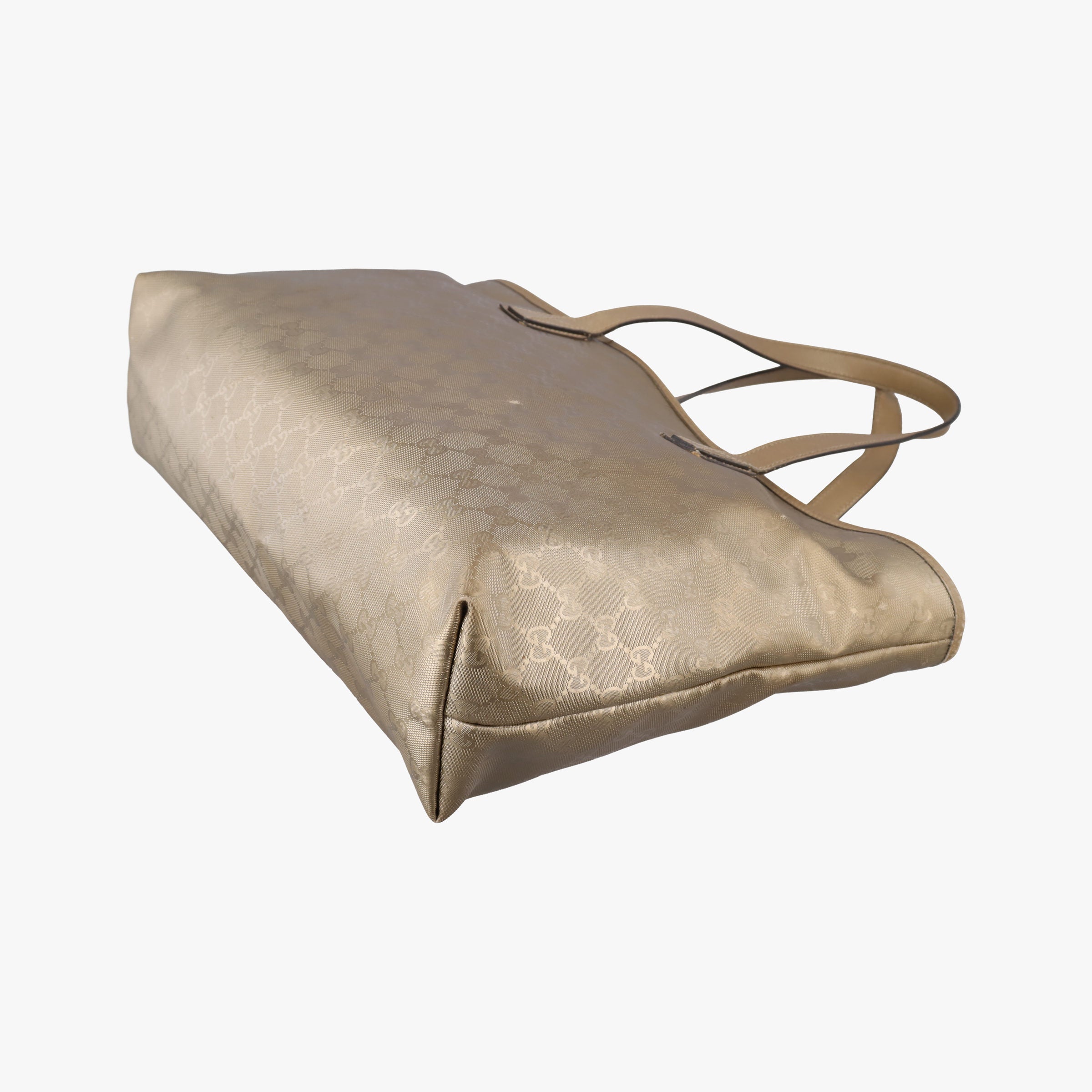 GG Imprime Golden PVC coated canvas×Leather 211137 I010502679GG インプリメ ゴールド PVCコーティングキャンバス×レザー 211137 I010502679