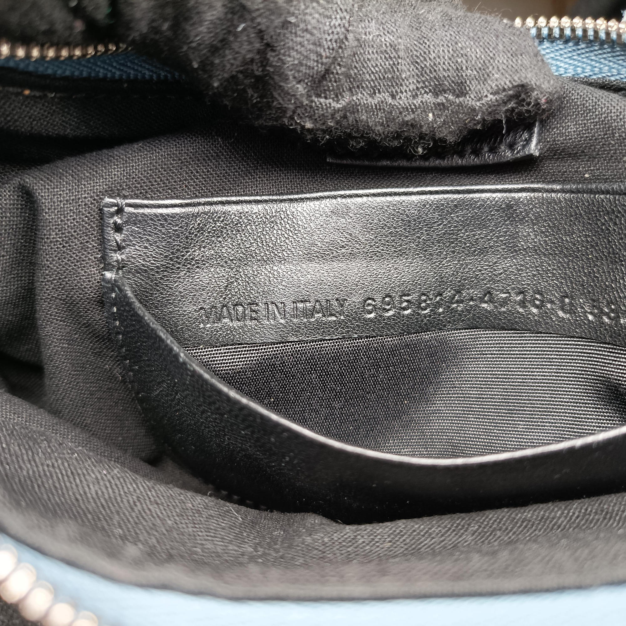 Le Cagole mini Blue denim 695814.4716.Q.584046ル カゴール ミニ ブルー デニム 695814.4716.Q.584046