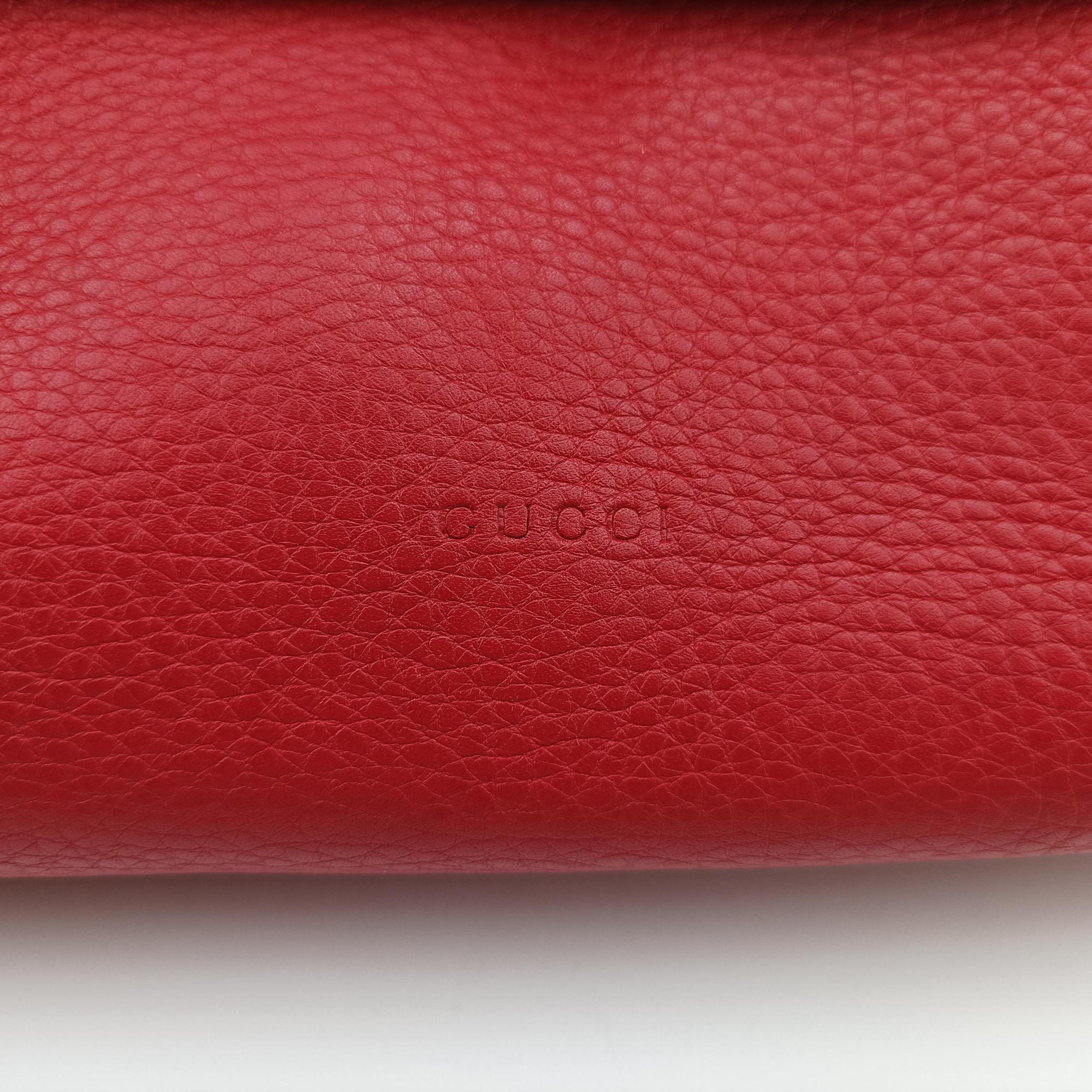 Bamboo Daily Red Leather 370831 A018095366バンブーデイリー レッド レザー 370831 A018095366
