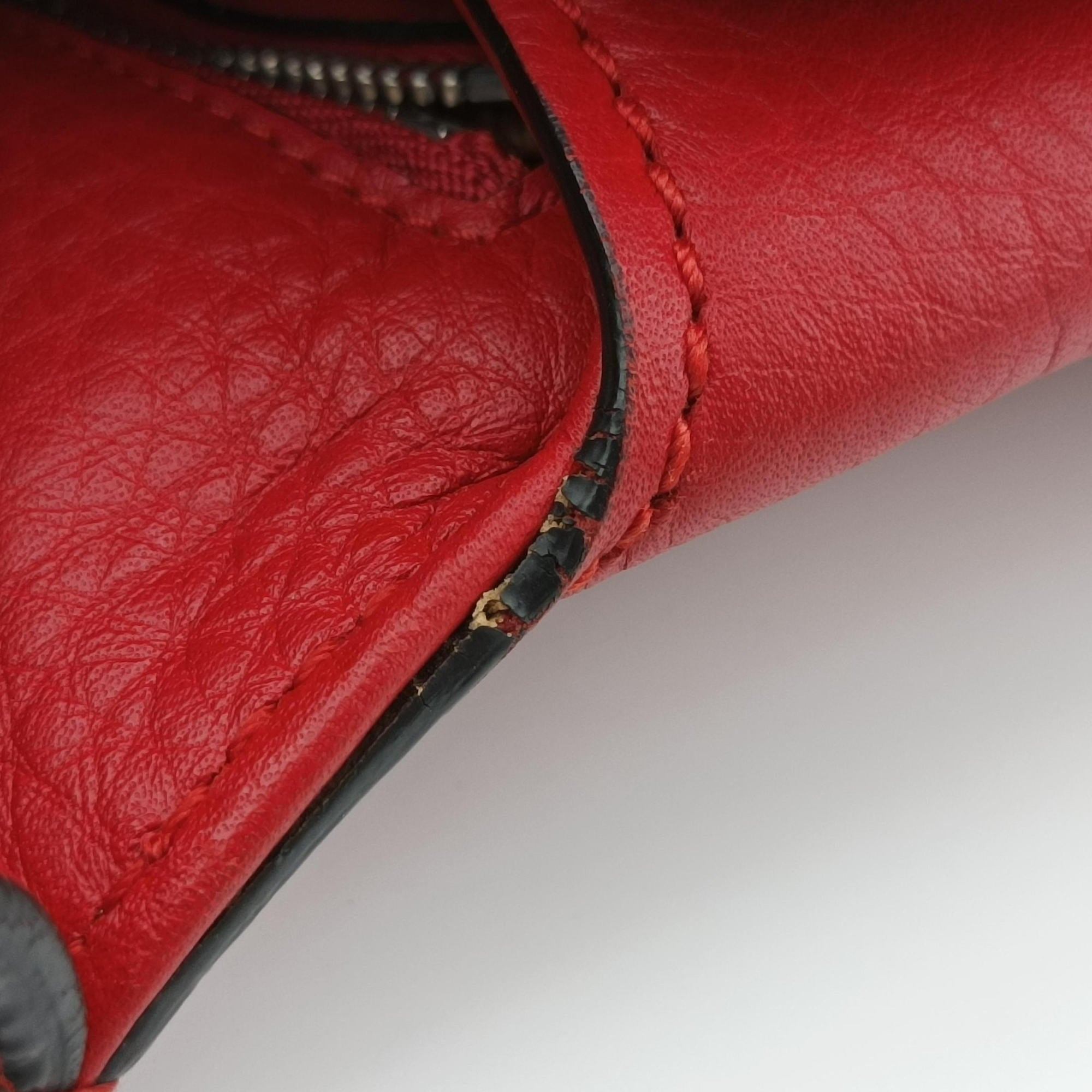 Bamboo Daily Red Leather 370831 A018095366バンブーデイリー レッド レザー 370831 A018095366