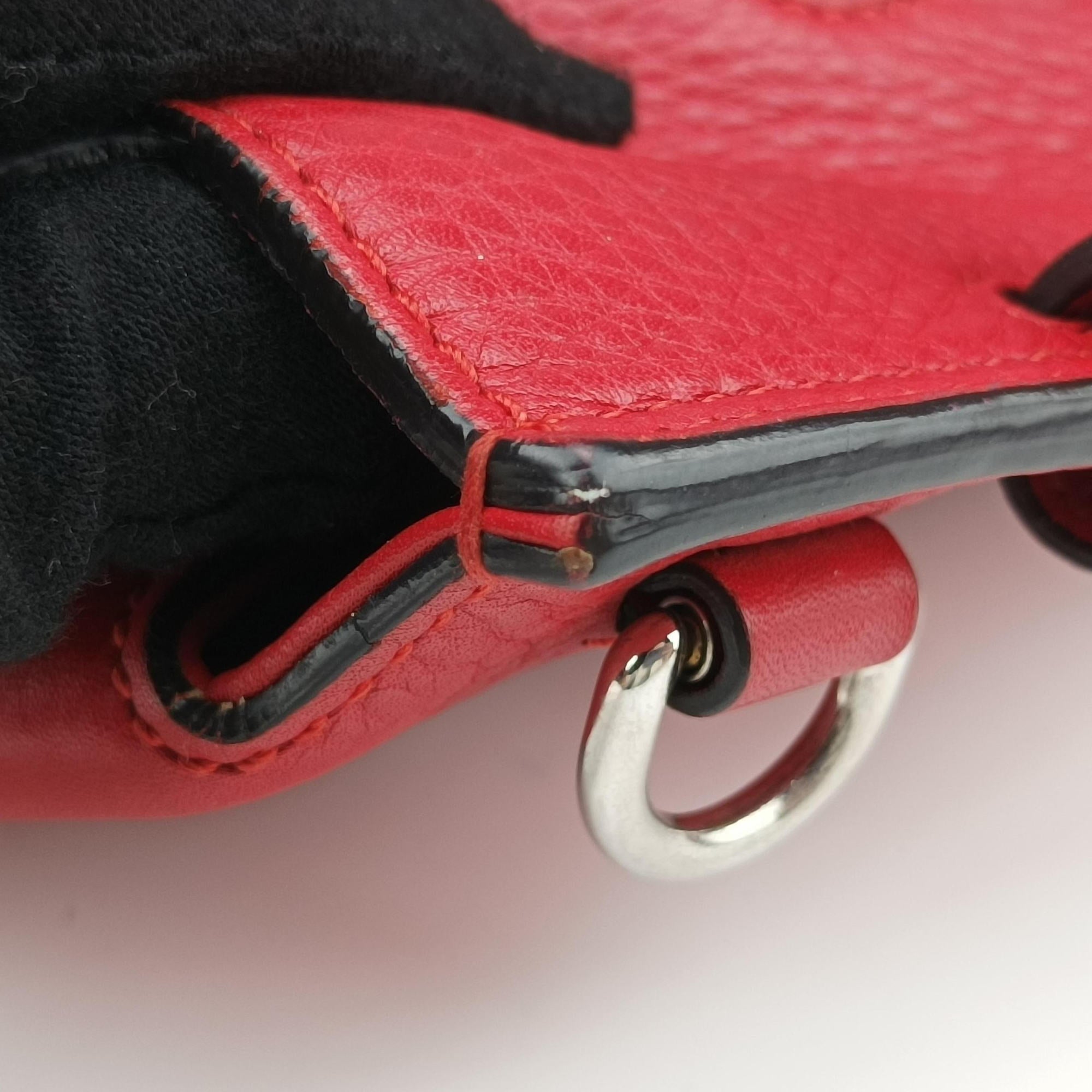 Bamboo Daily Red Leather 370831 A018095366バンブーデイリー レッド レザー 370831 A018095366
