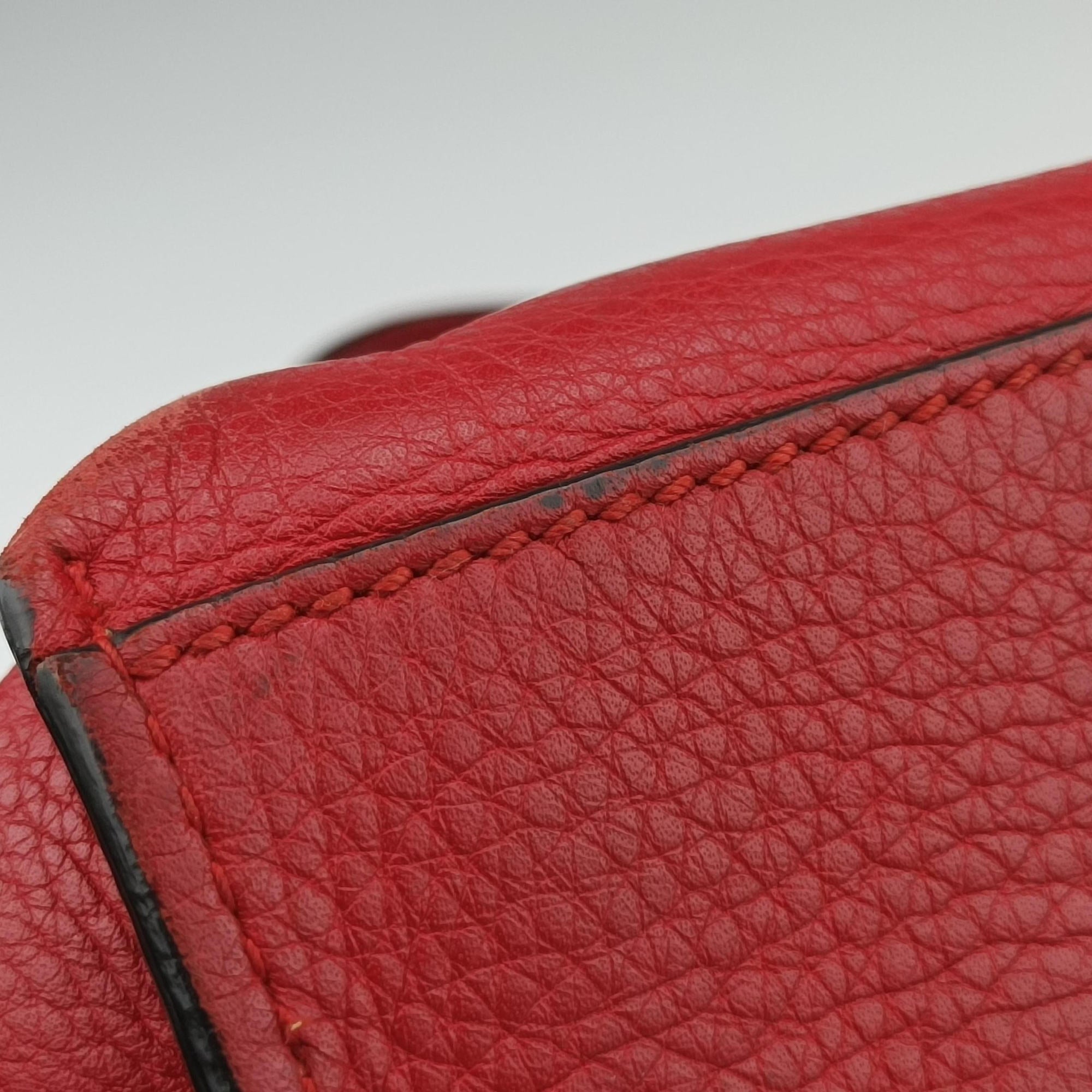 Bamboo Daily Red Leather 370831 A018095366バンブーデイリー レッド レザー 370831 A018095366