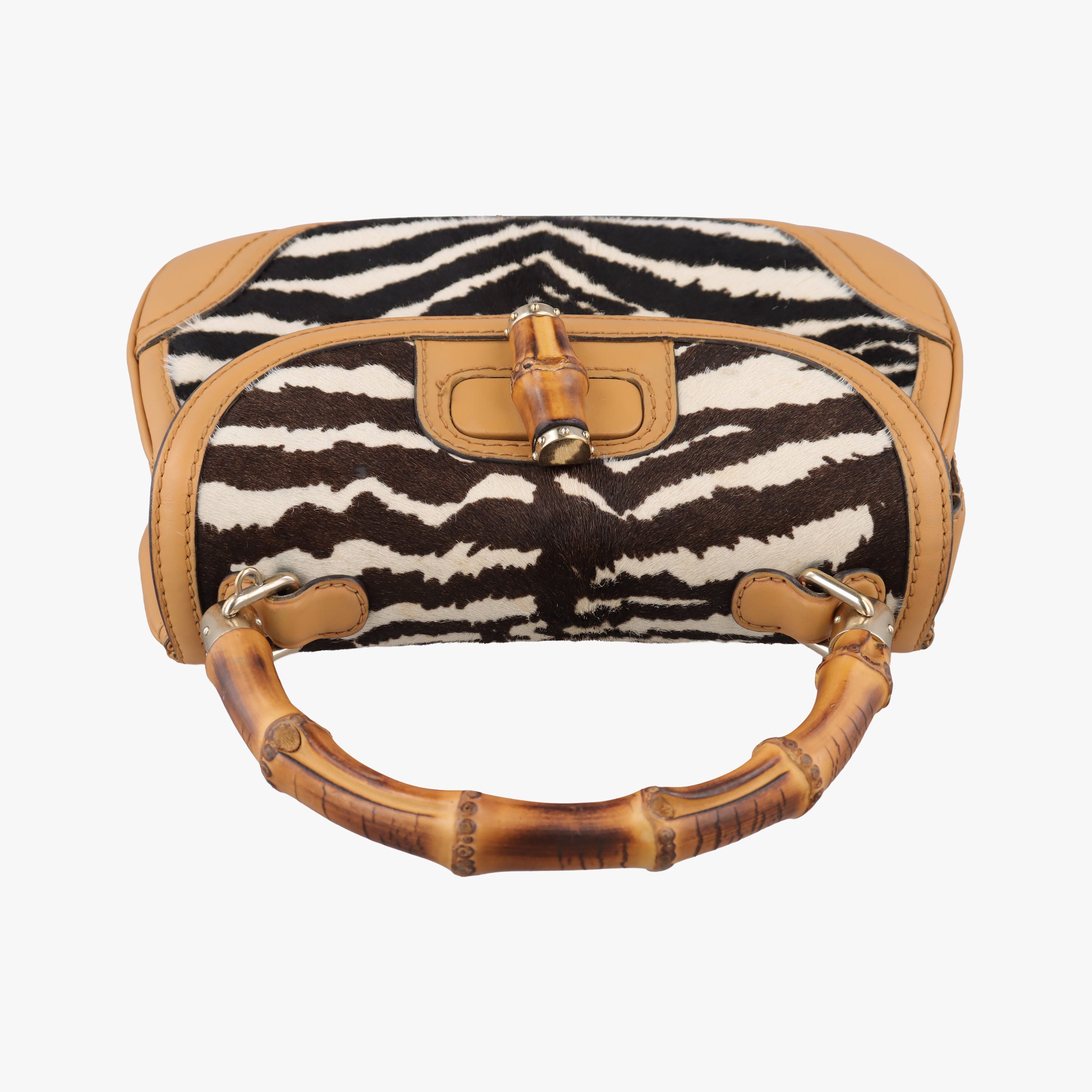 New Bamboo Multicolour ponyhair ×leather 254884 G011190996ニューバンブー マルチカラー ハラコ×レザー 254884 G011190996