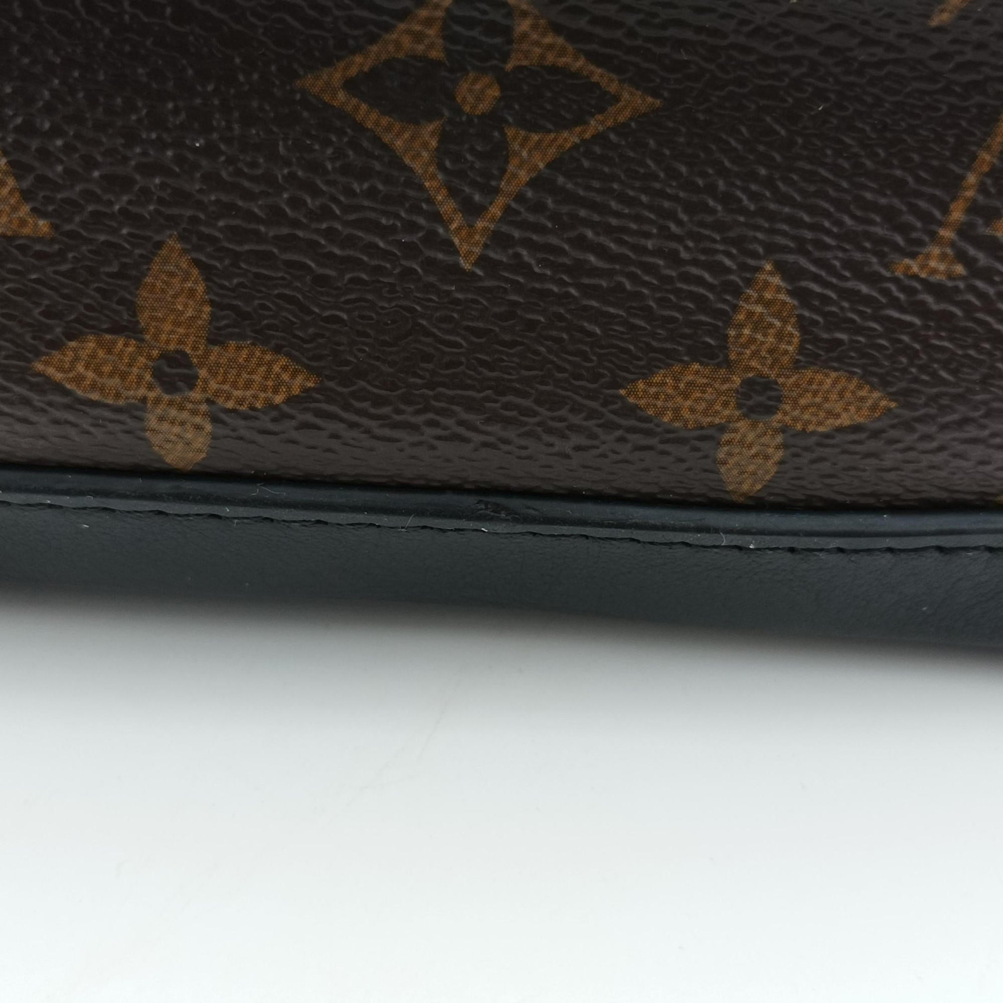 Solar Ray Soft Trunk brown×black Monogram Canvas×calf leather M44478 DU1159ソーラーレイ ソフトトランク モノグラム/ブラウン×ブラック モノグラムキャンバス×カーフレザー M44478 DU1159