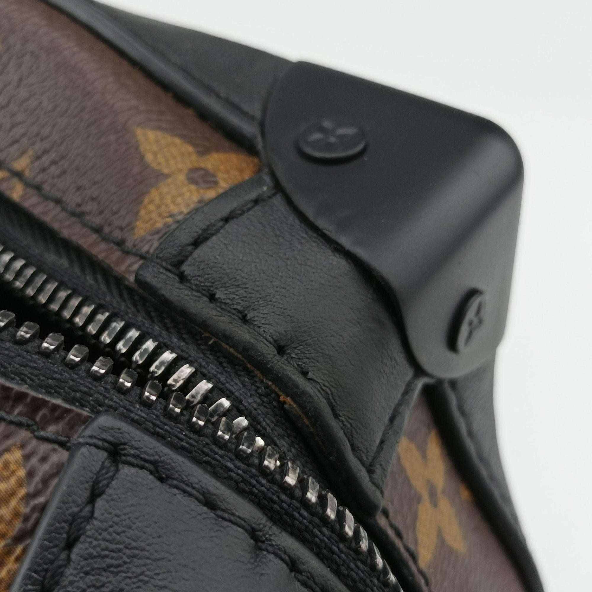 Solar Ray Soft Trunk brown×black Monogram Canvas×calf leather M44478 DU1159ソーラーレイ ソフトトランク モノグラム/ブラウン×ブラック モノグラムキャンバス×カーフレザー M44478 DU1159
