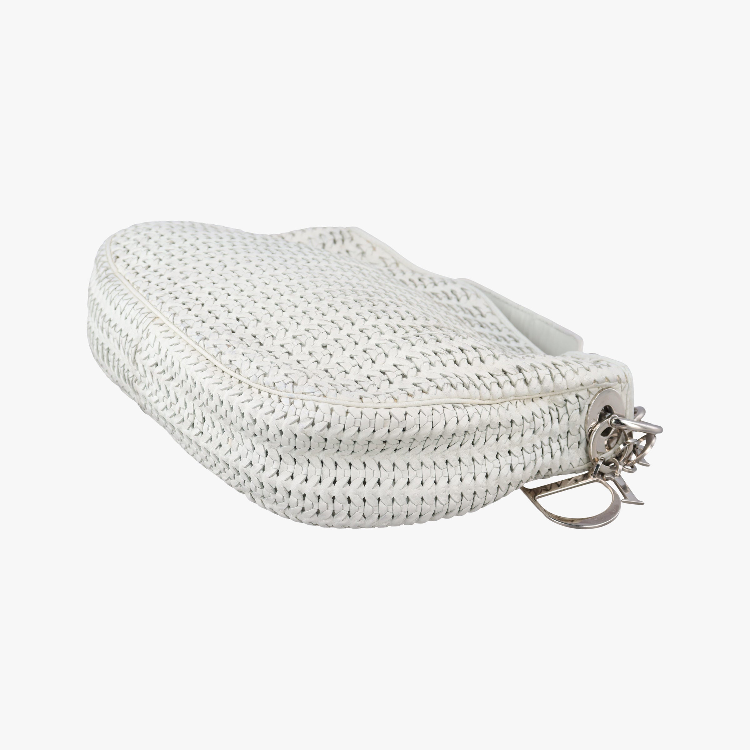 Soft lady dior hobo White lambskin 108-BM-1007ソフトレディディオールホーボー ホワイト ラムスキン 108-BM-1007