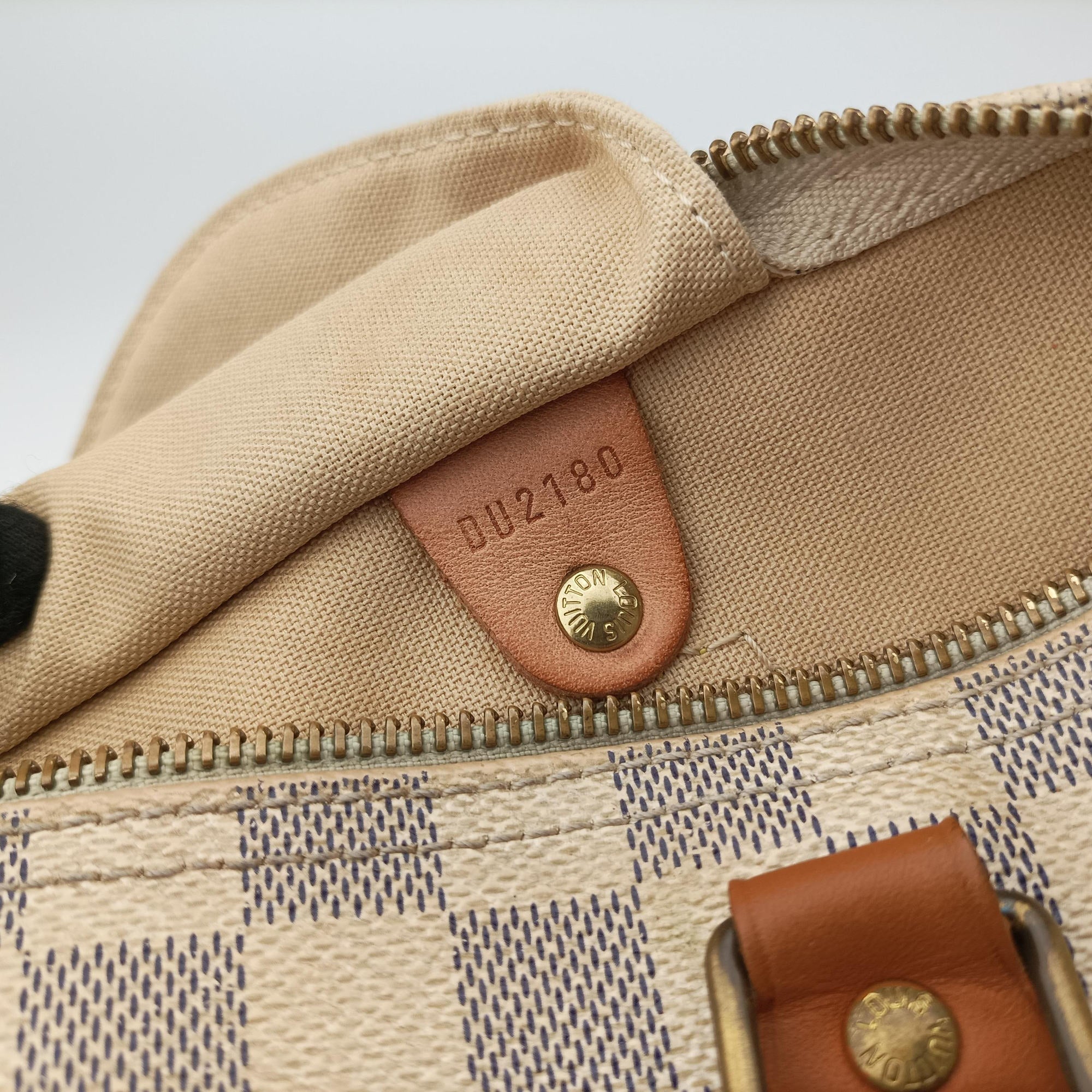 Speedy 30 AZUR Damier Canvas N41533 DU2180スピーディ30 アズール ダミエキャンバス N41533 DU2180