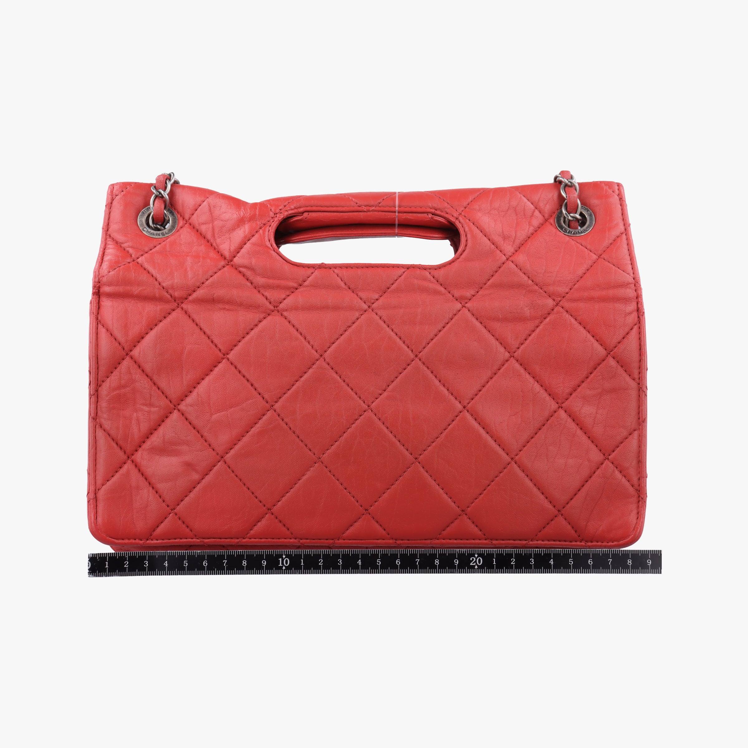 Paris-Byzance Take Away Flap Red lambskin A66738 15498333マトラッセ ターンロック 2.55 レッド ラムスキン A66738 15498333