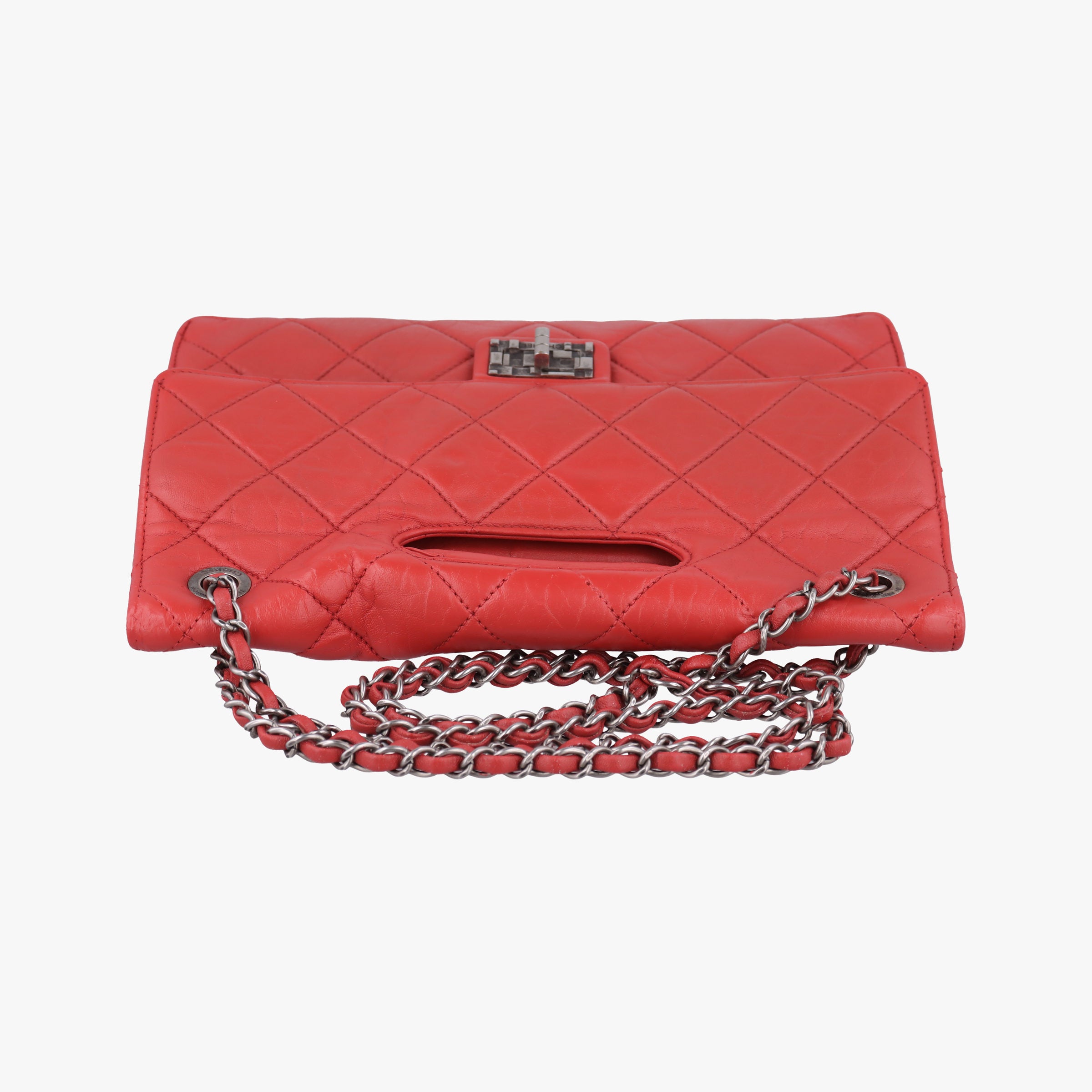 Paris-Byzance Take Away Flap Red lambskin A66738 15498333マトラッセ ターンロック 2.55 レッド ラムスキン A66738 15498333