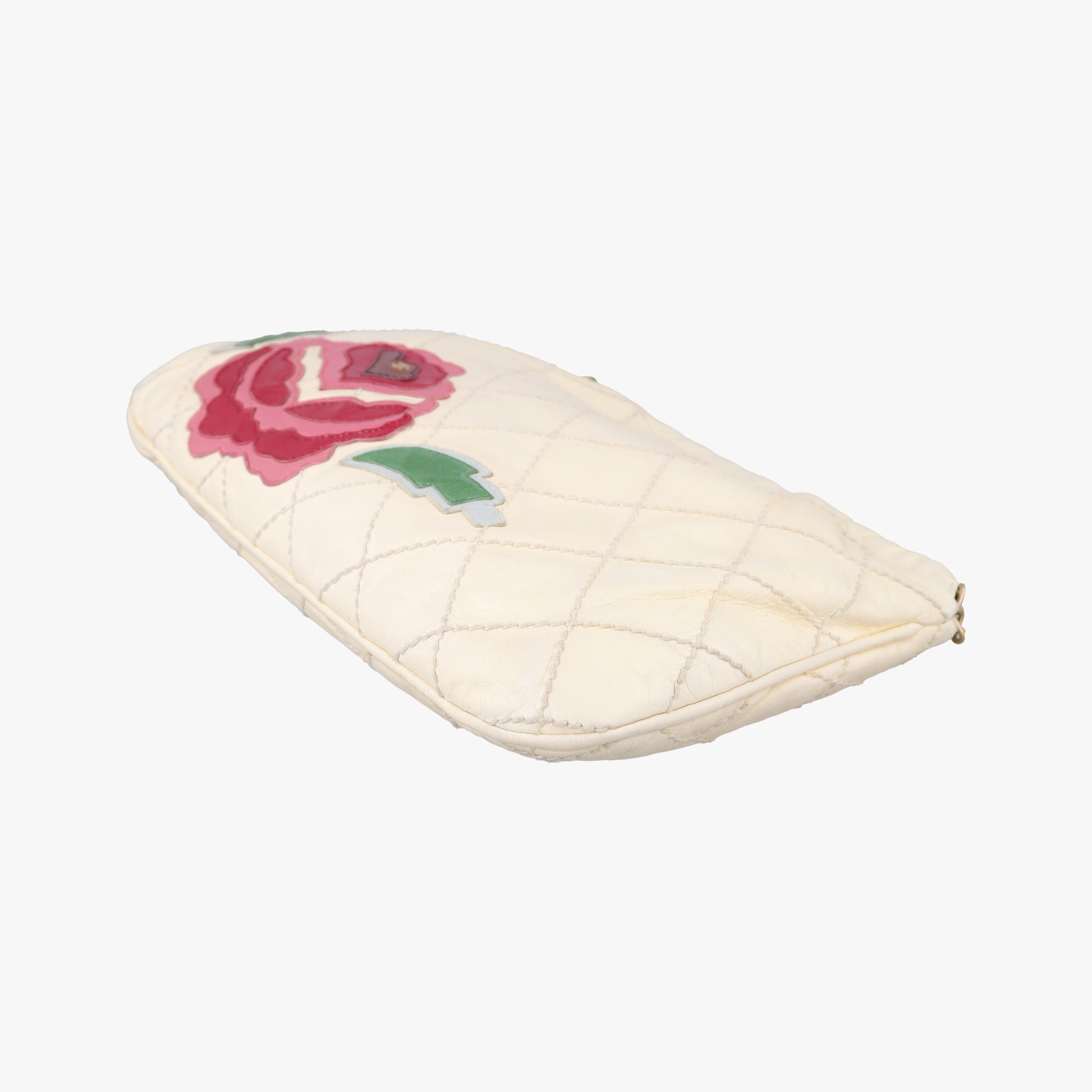 Wild Stitch Camellia Cream lambskin A25484 8984346ワイルドステッチ カメリア クリーム ラムスキン A25484 8984346
