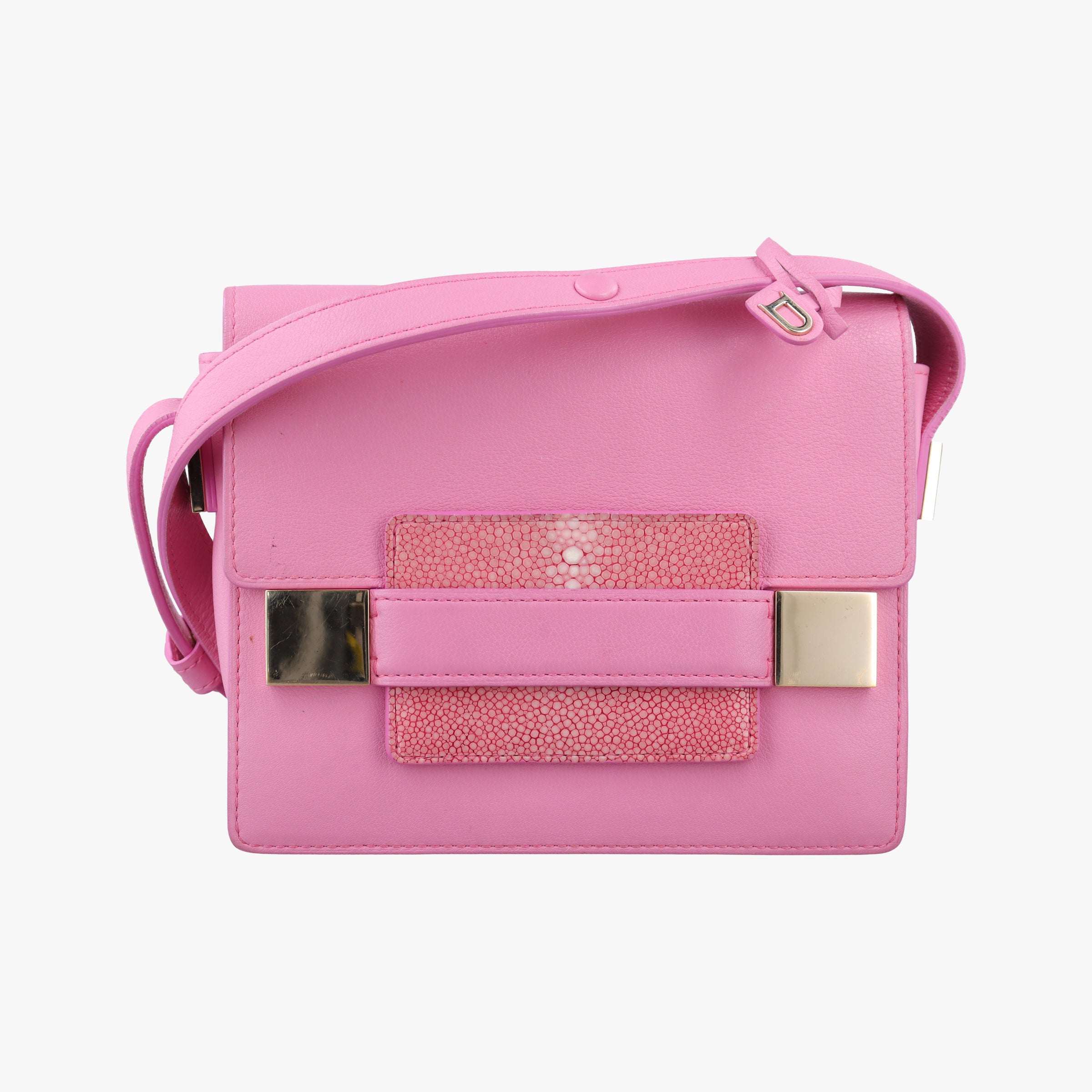 Madame Pink Leather×Sparkle Leather AO4Hマダム ピンク レザー×パールフィッシュレザー AO4H