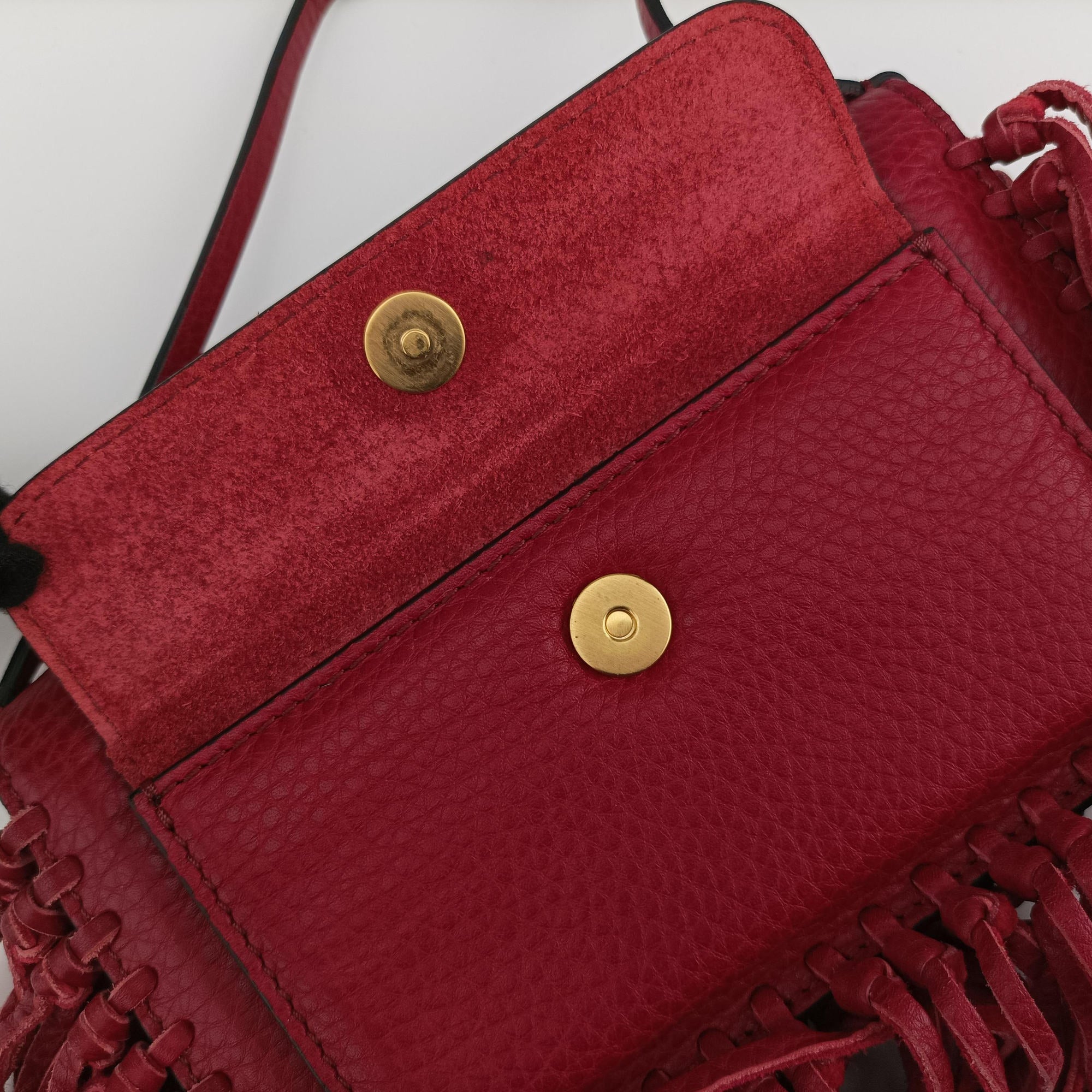 Griffin Fringe Red Leather BS-G713VSF3グリフィン フリンジ レッド レザー BS-G713VSF3