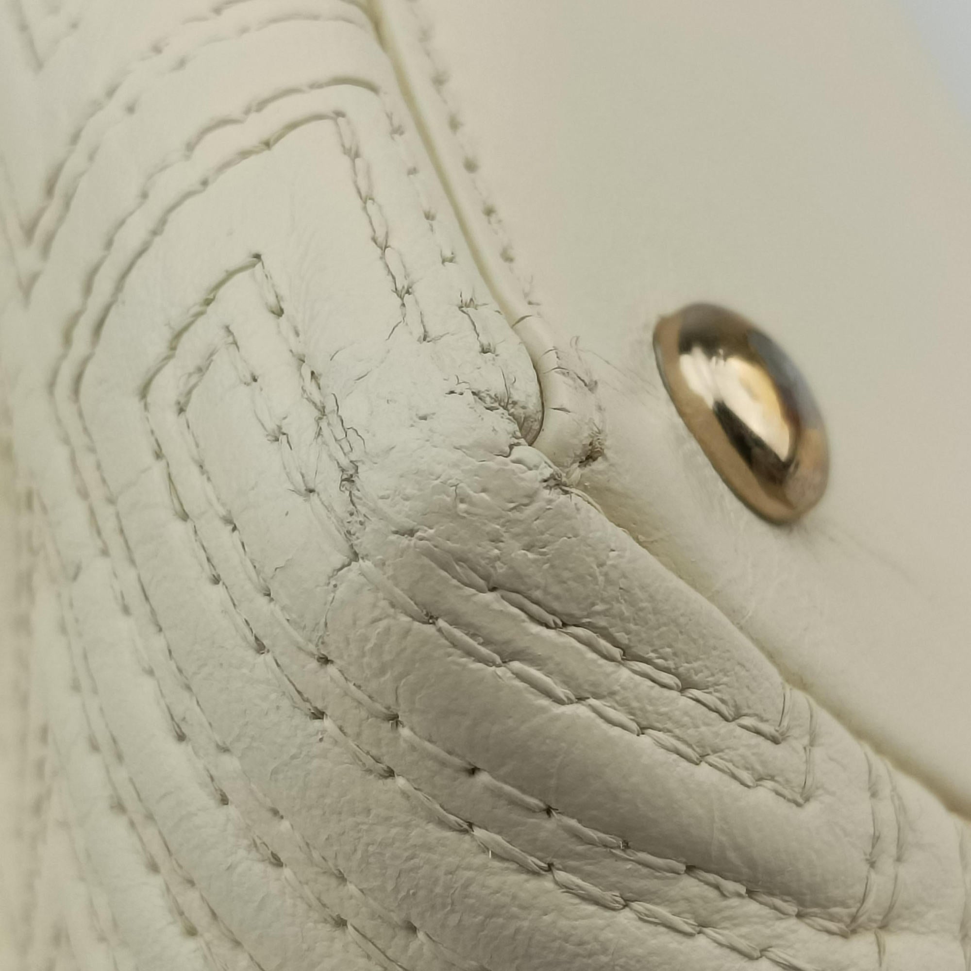 Snap Out Of It Tote White レザー スナップアウトトート ホワイト leather