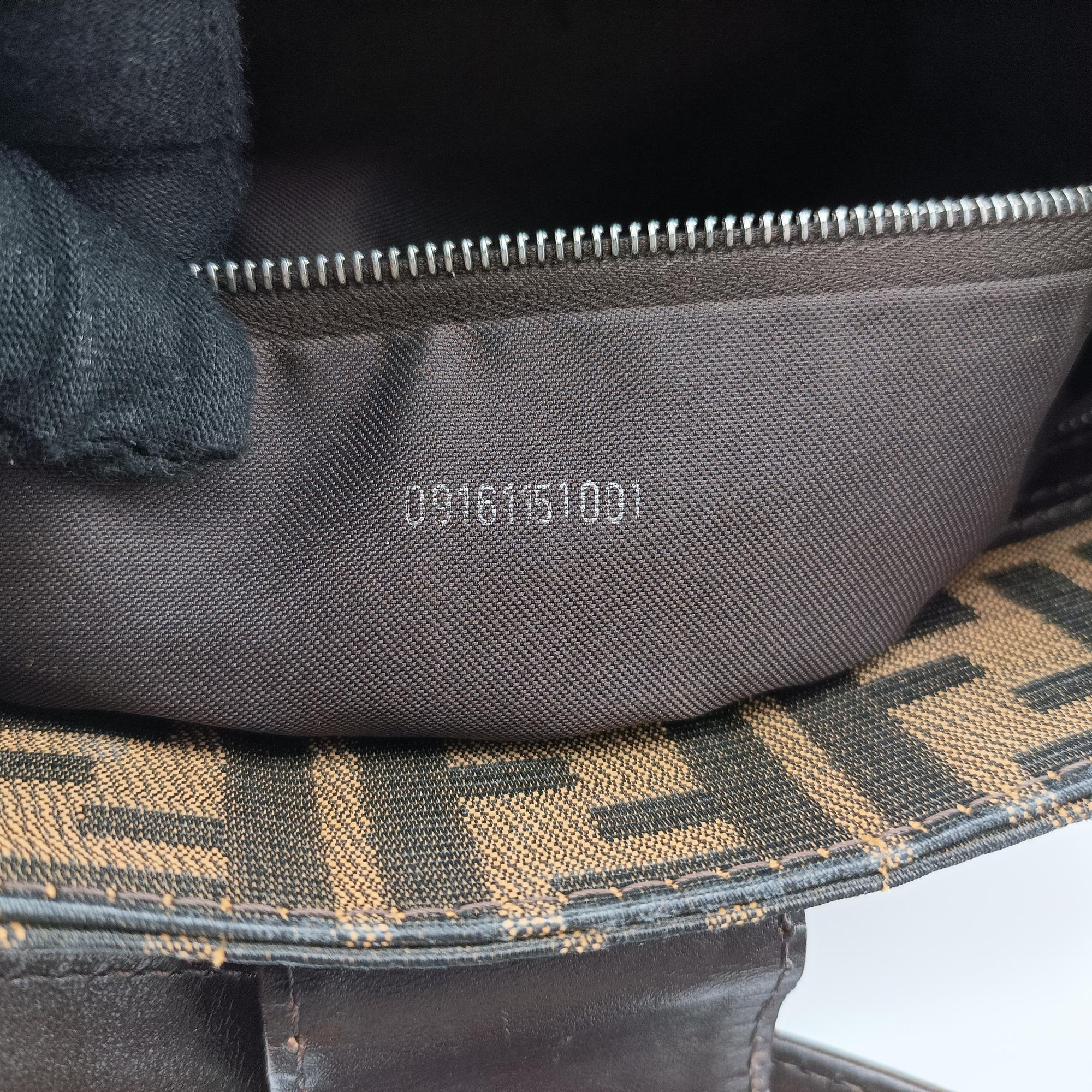 Zucca Mamma Baguette Brown canvas×leather 091611 09161151001ズッカ マンマバケット ブラウン キャンバス×レザー 091611 09161151001