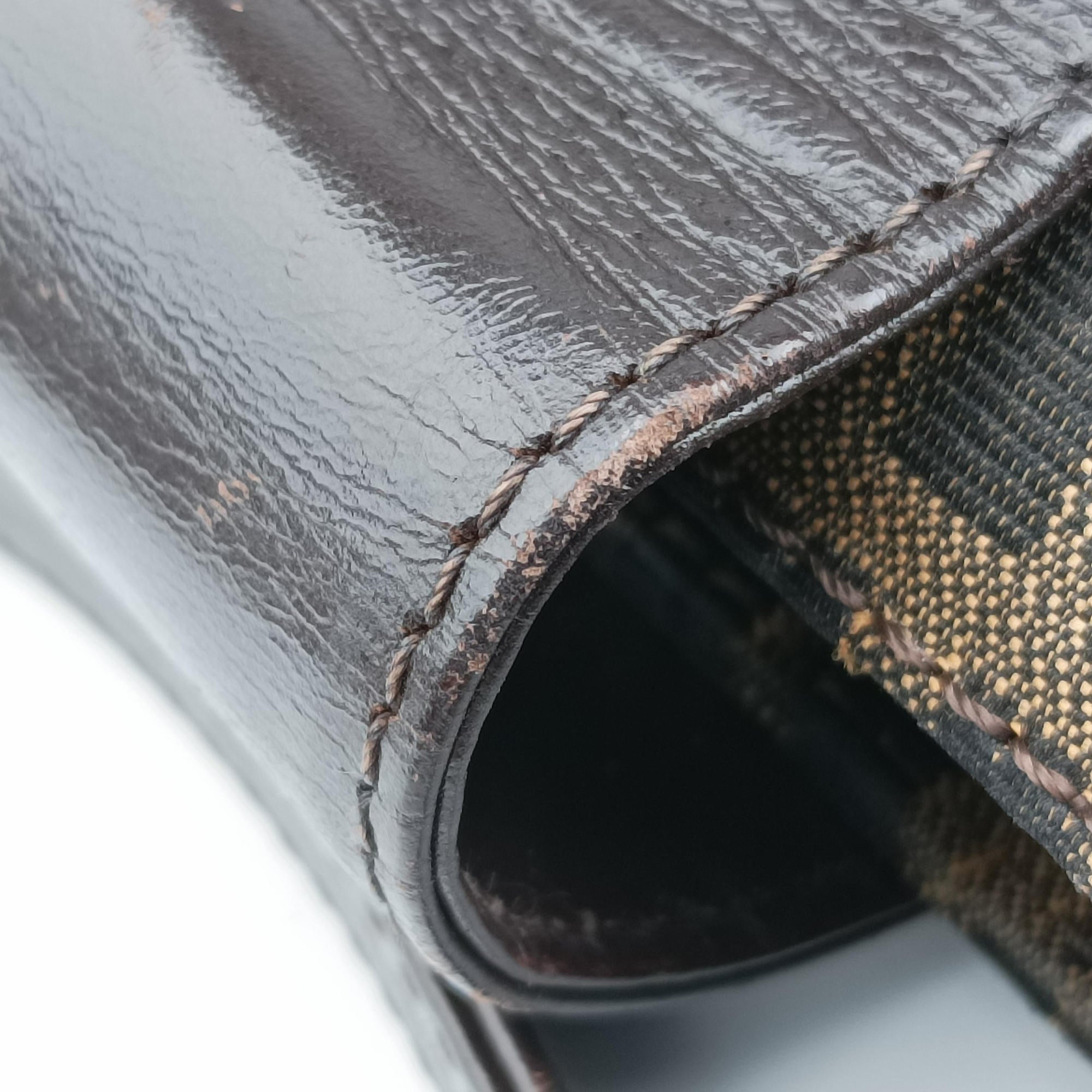 Zucca Mamma Baguette Brown canvas×leather 091611 09161151001ズッカ マンマバケット ブラウン キャンバス×レザー 091611 09161151001
