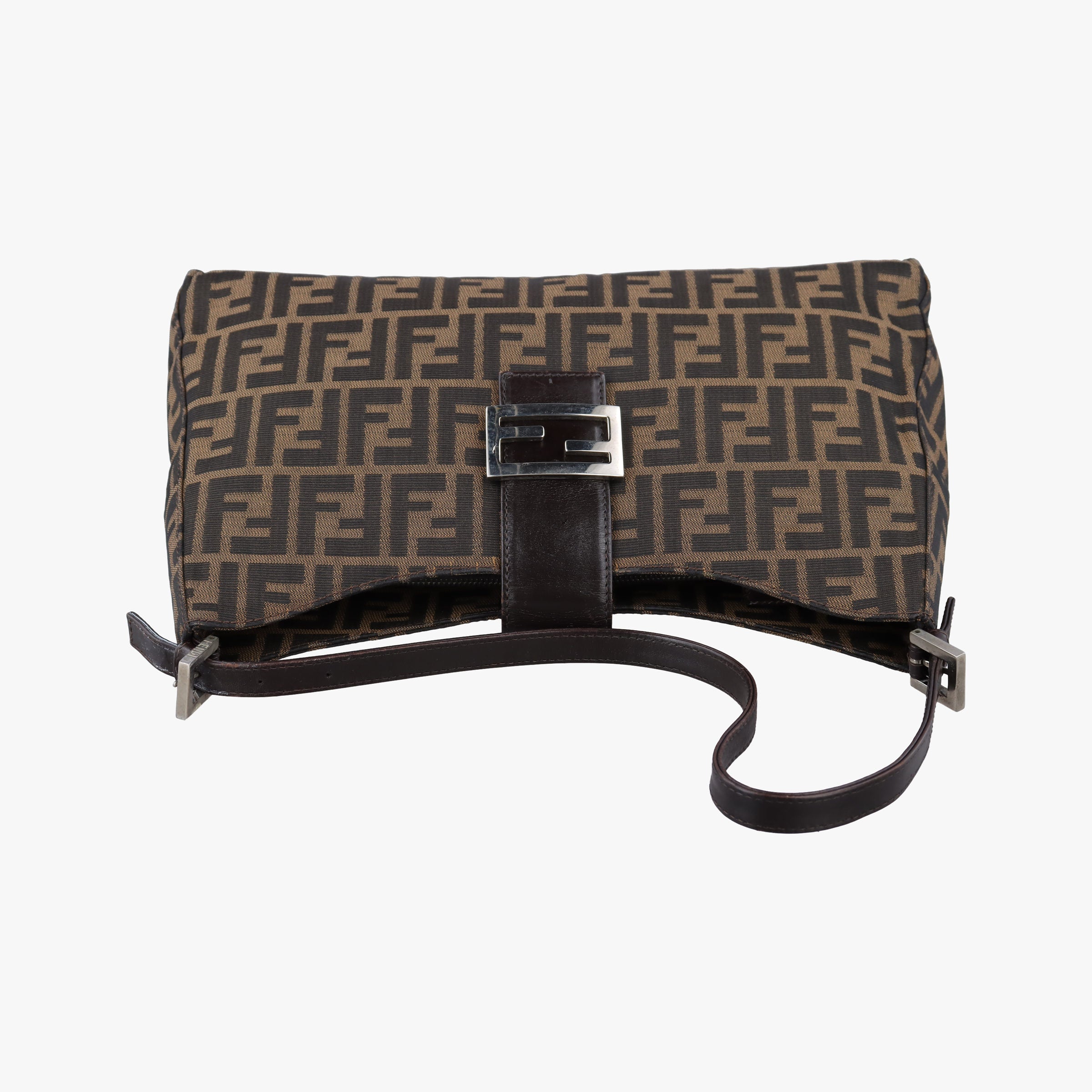 Zucca Mamma Baguette Brown canvas×leather 091611 09161151001ズッカ マンマバケット ブラウン キャンバス×レザー 091611 09161151001