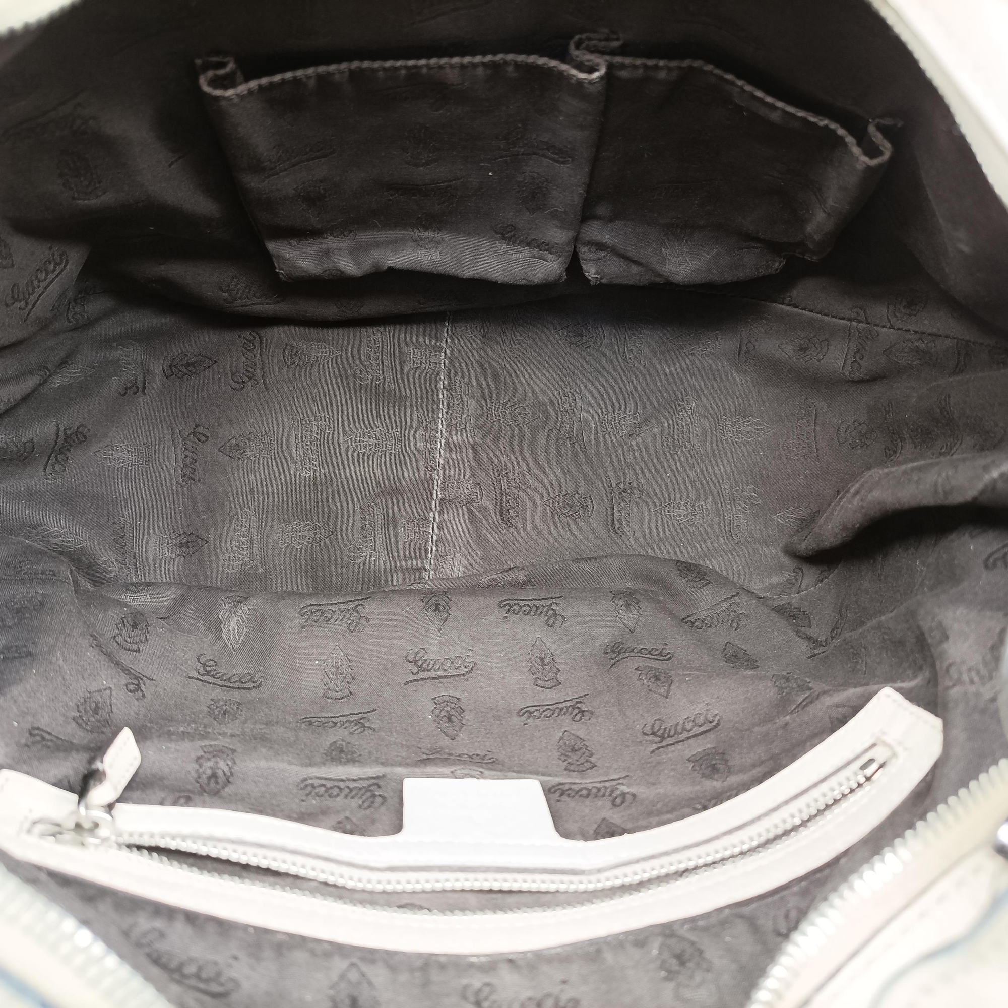 GG Twins Hobo White Leather 232962 B7930886GGツインズ ホワイト レザー 232962 B7930886